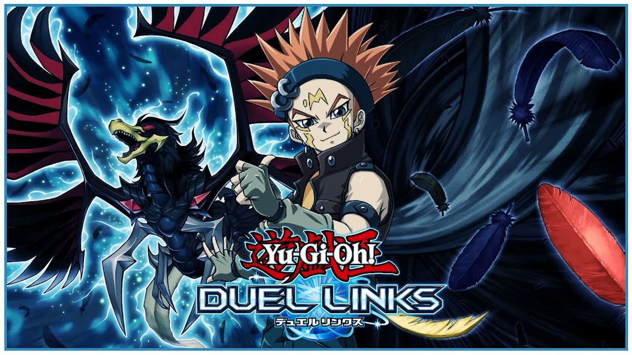 Yu Gi Oh! Duel Links] Crow Hogan Skills & Cards! Black Winged Dragon! BLACK WHIRLWIND! [LEAKS]