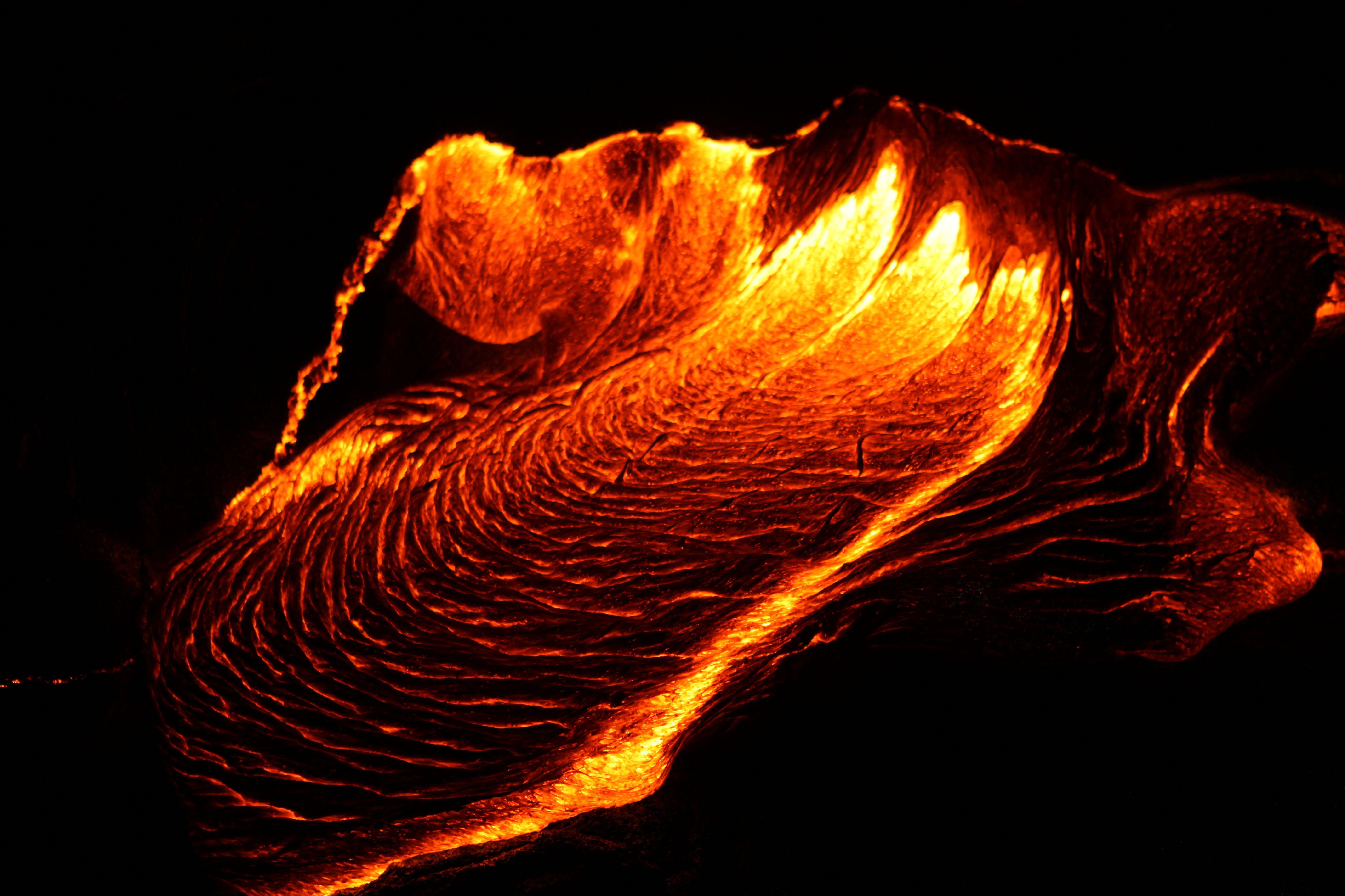 Lava Flow Wallpaper