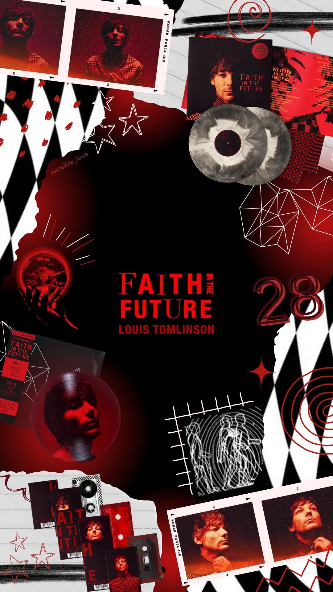 Faith In The Future Wallpaper. Póster de la tipografía, Caricaturas de one direction, Fondos de pantlla