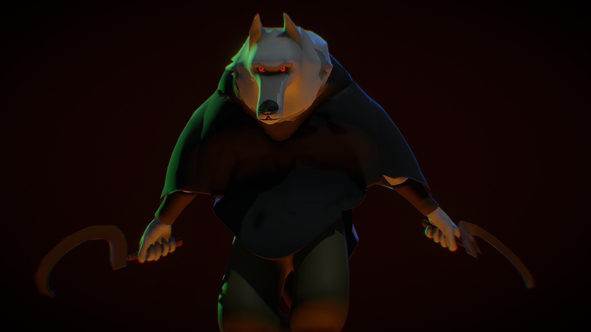 Big Bad Wolf from Puss In Boots Free 3D model by CVRxEarth [3fc1331]