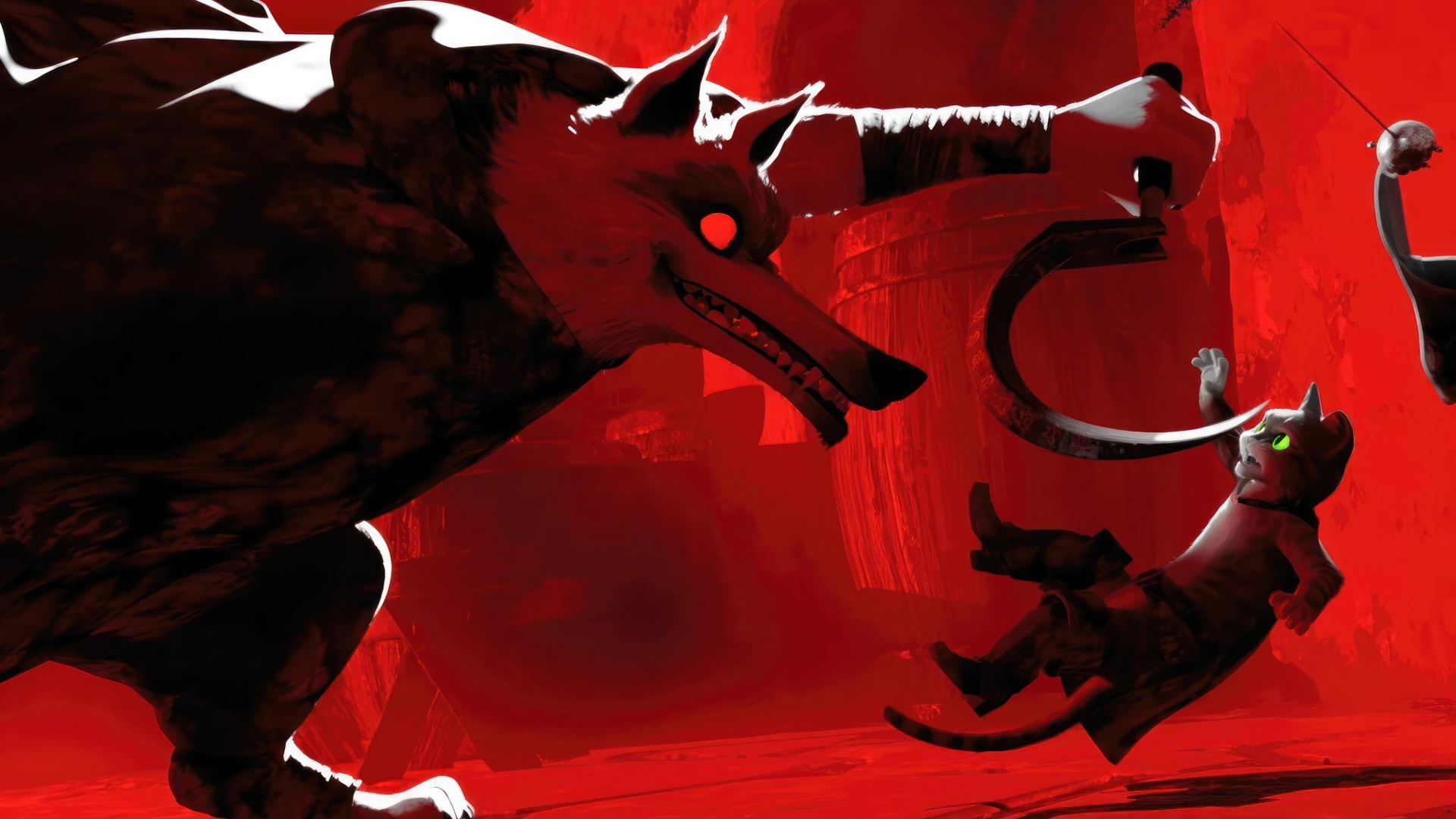 Wolf Puss in Boots Wallpaper Wolf Puss in Boots Wallpaper [ HQ ]