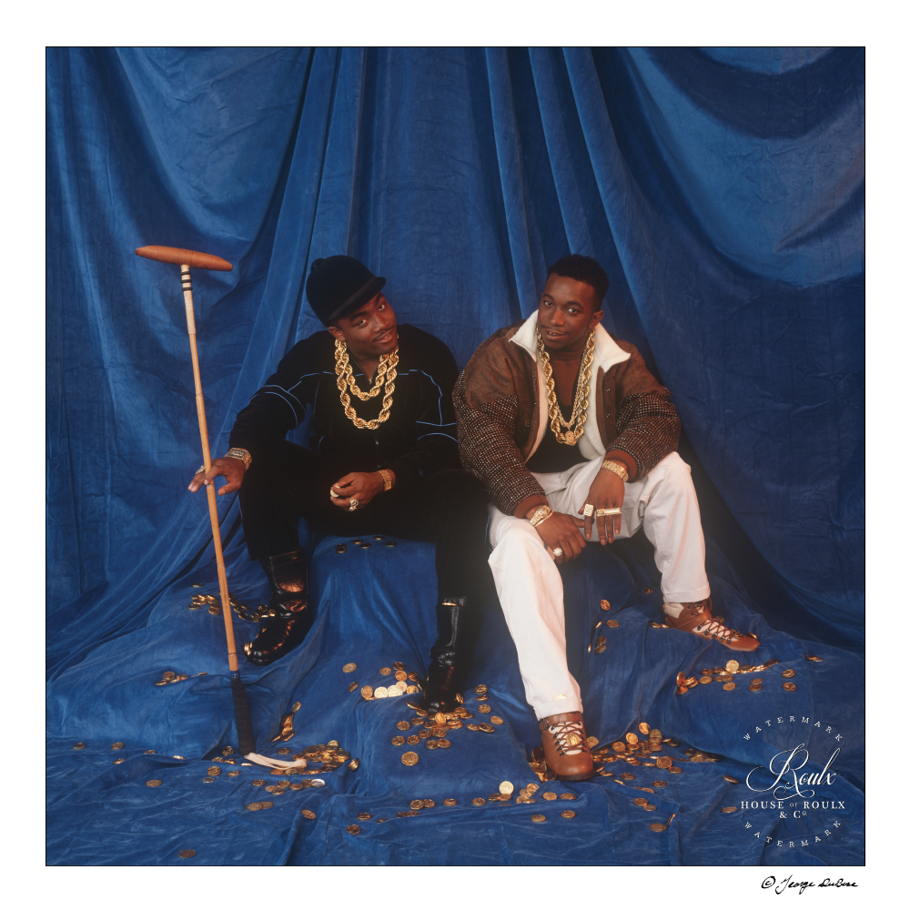 Kool G. Rap & DJ Polo (by George DuBose) Art Print of Roulx