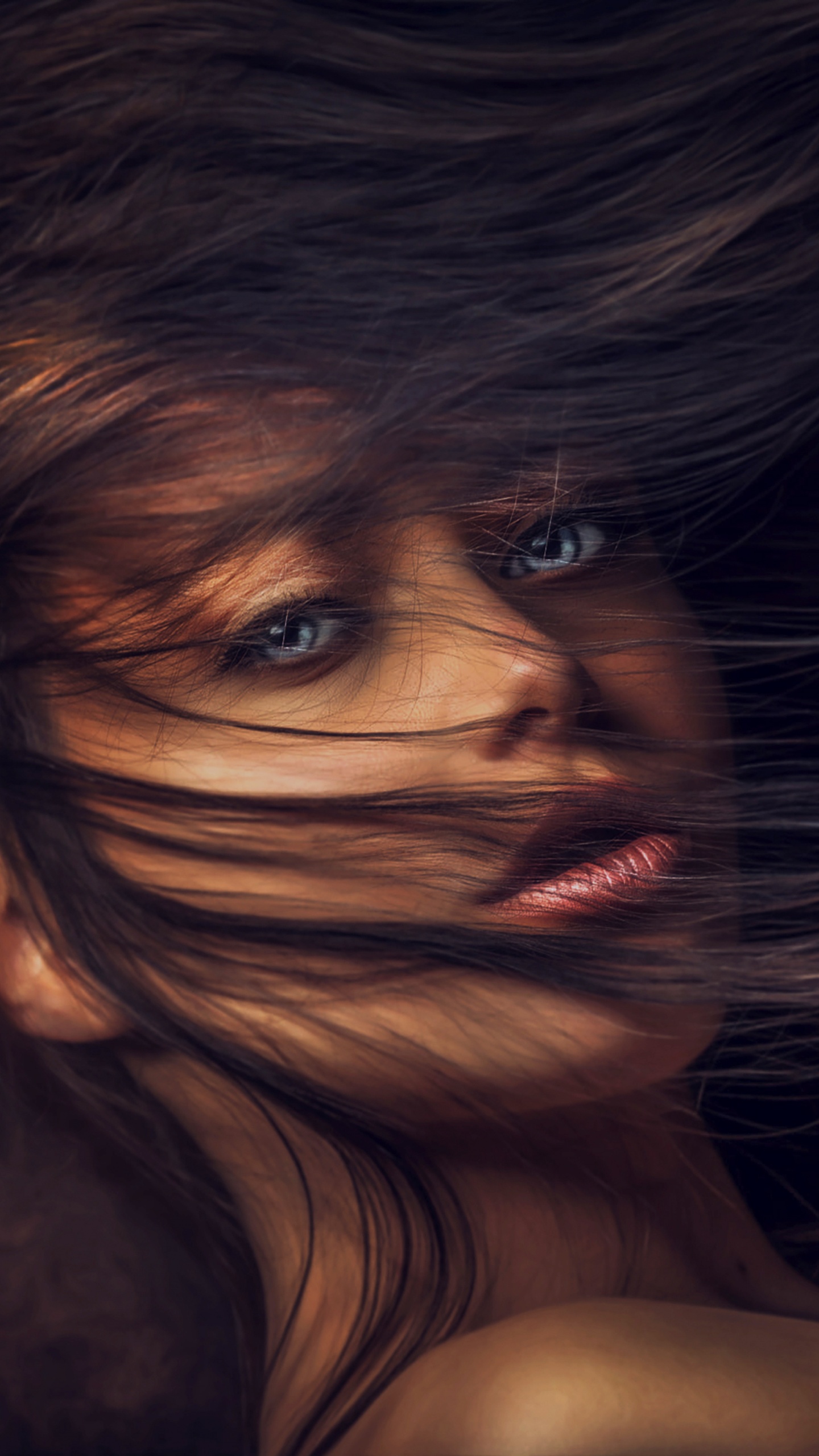 Beautiful woman Wallpaper 4K, Hair, Portrait, Face