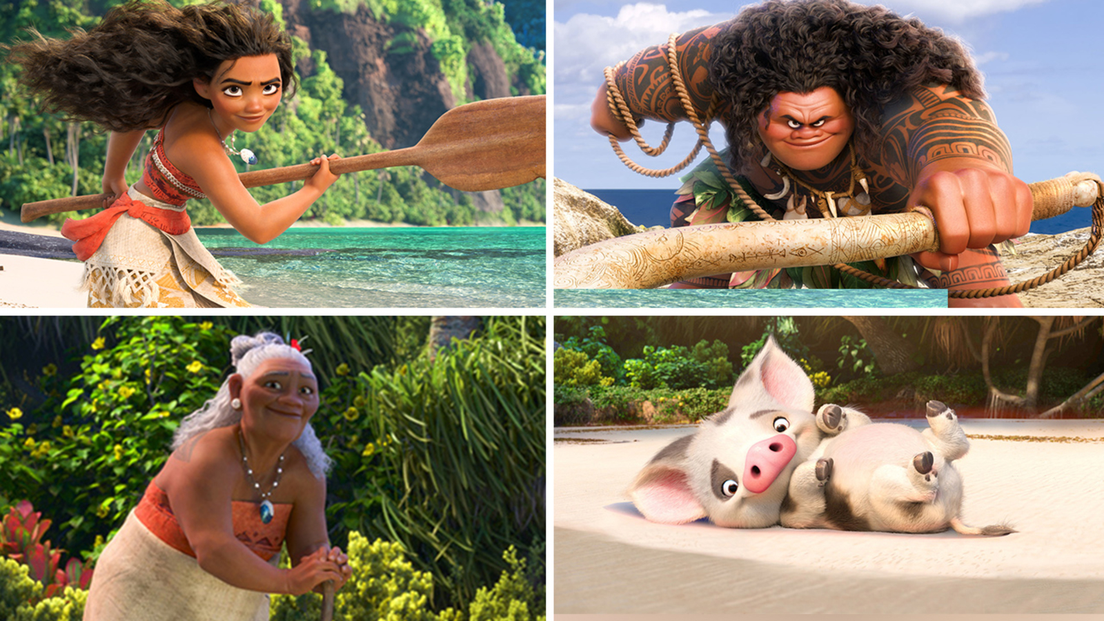 Meet the awesome, oceanic characters of Disney's 'Moana'