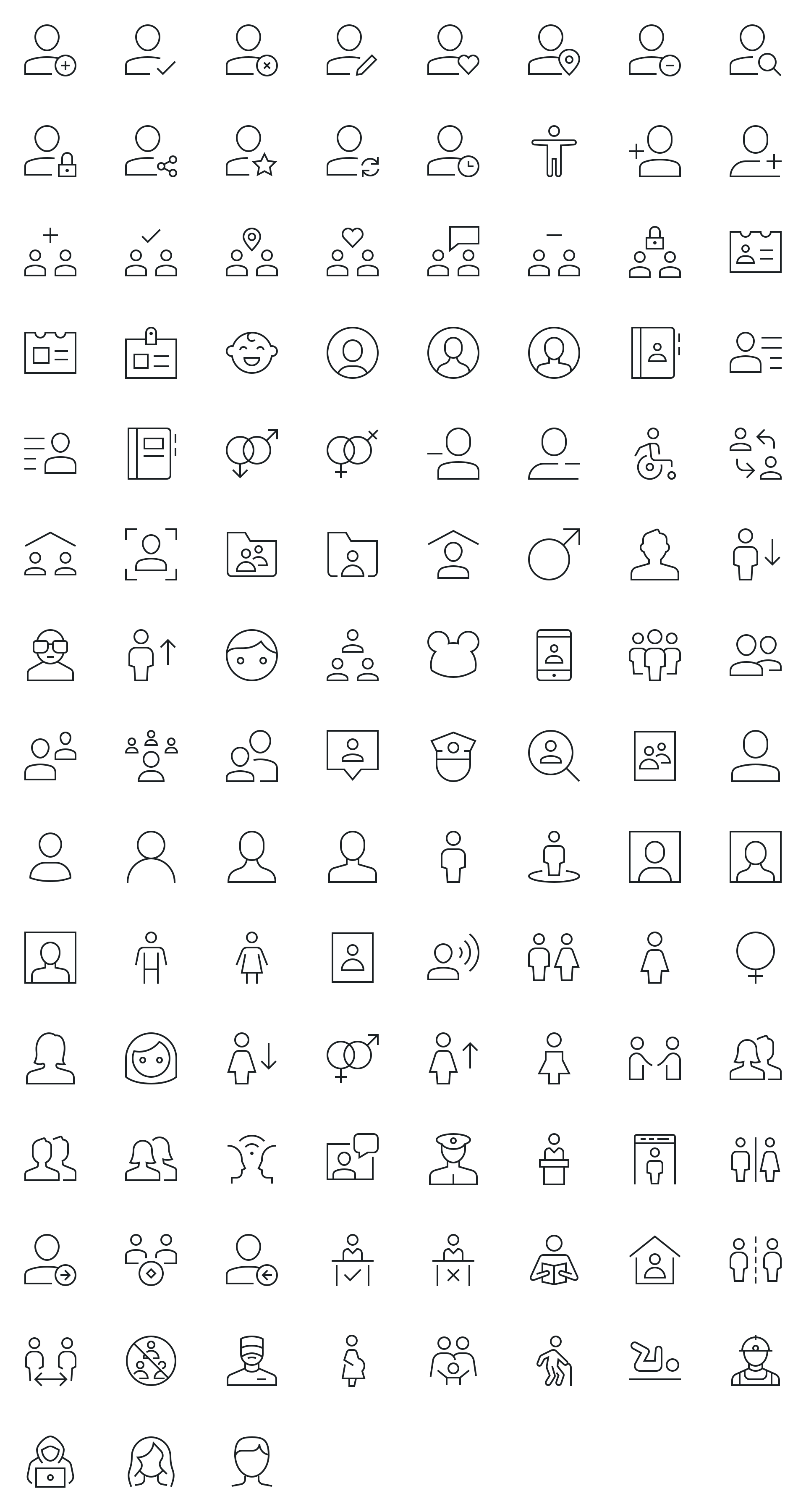 User icons