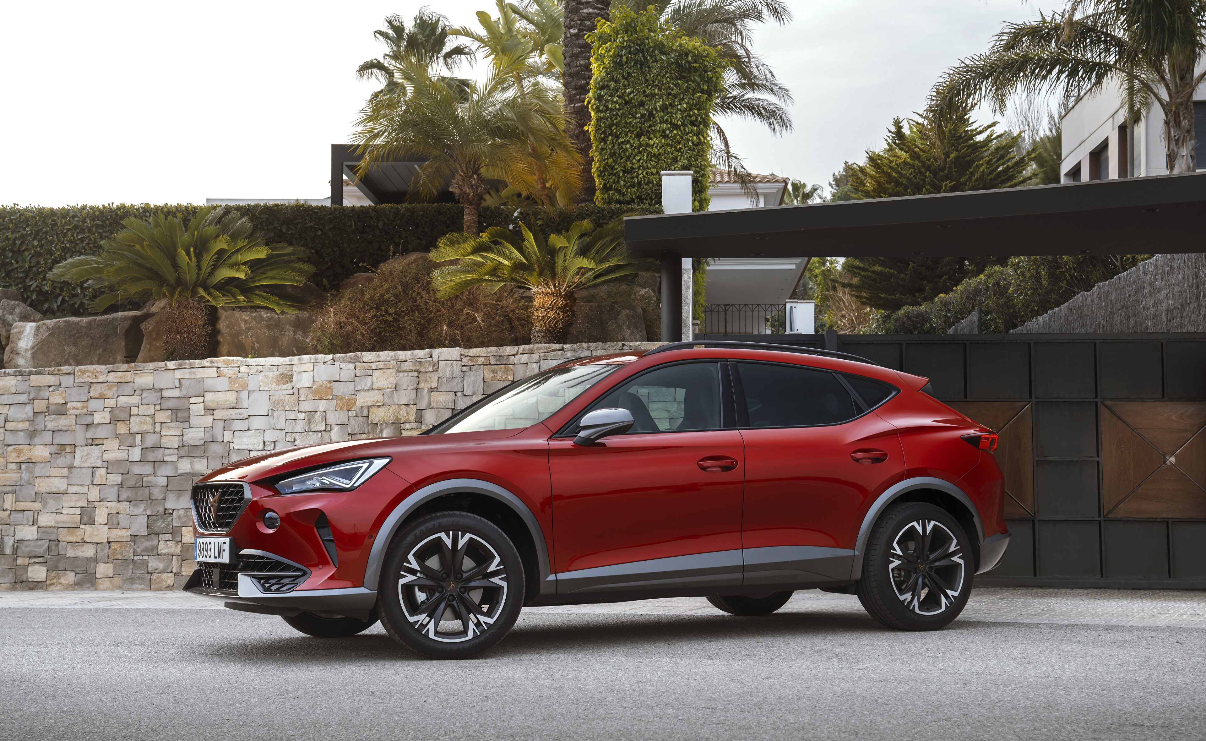 4K, Cupra, Crossover, Red Gallery HD Wallpaper