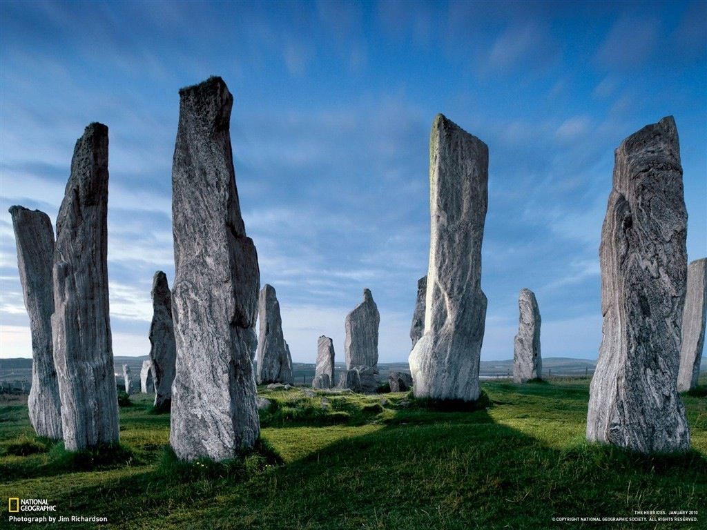 Stone circle. Wonders of the world, Standing stone, Stonehenge