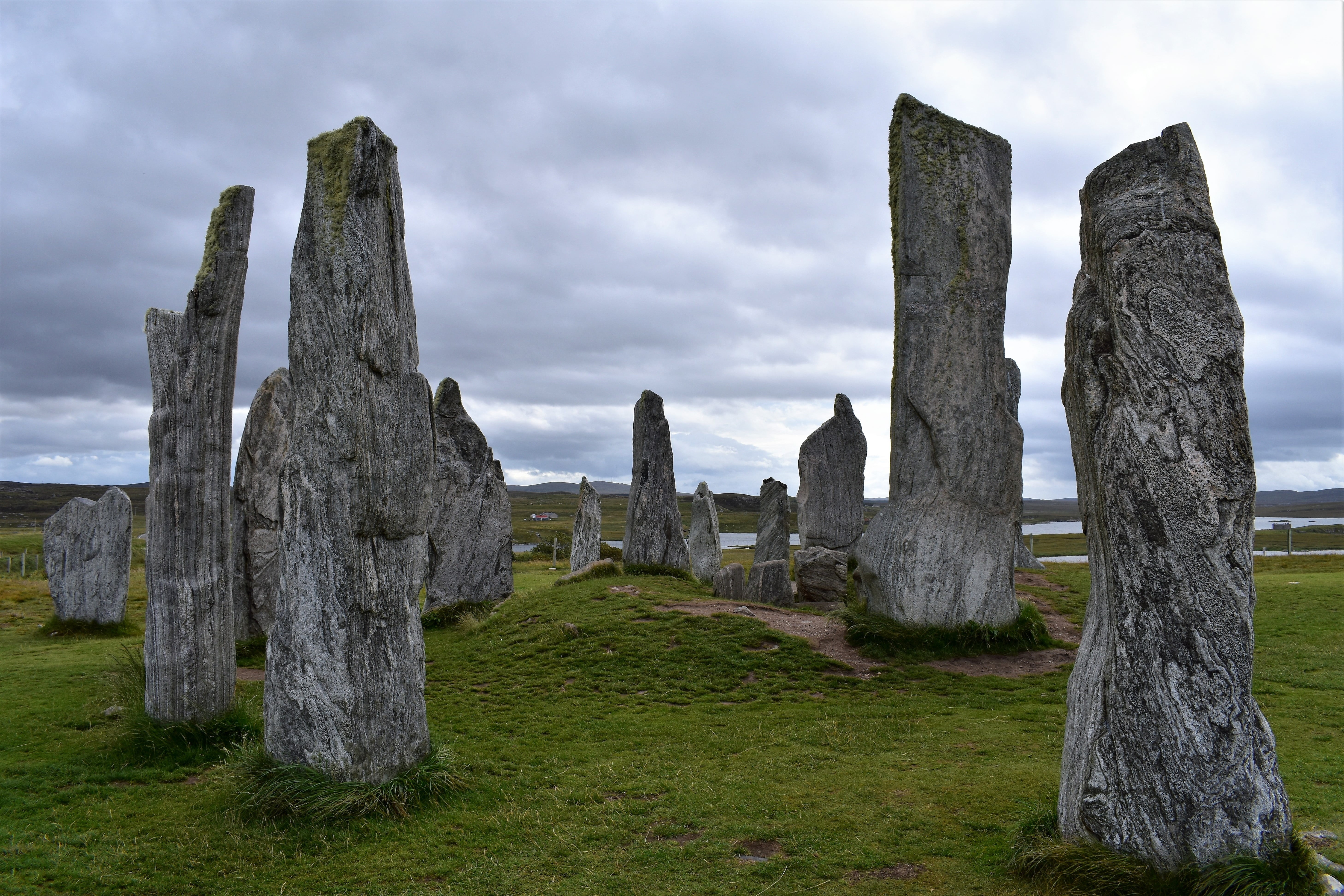 Wallpaper / architecture, cloud, ancient, travel destinations, history, old ruin, Callanish Standing Stones, outdoors, Isle of Lewis, solid, Scotland, day, stone material free download