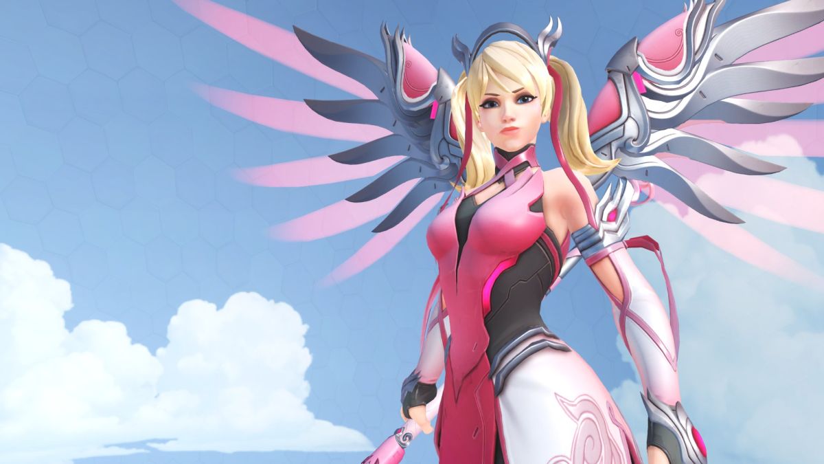 Overwatch's Pink Mercy skin costs $15, proceeds go to charity