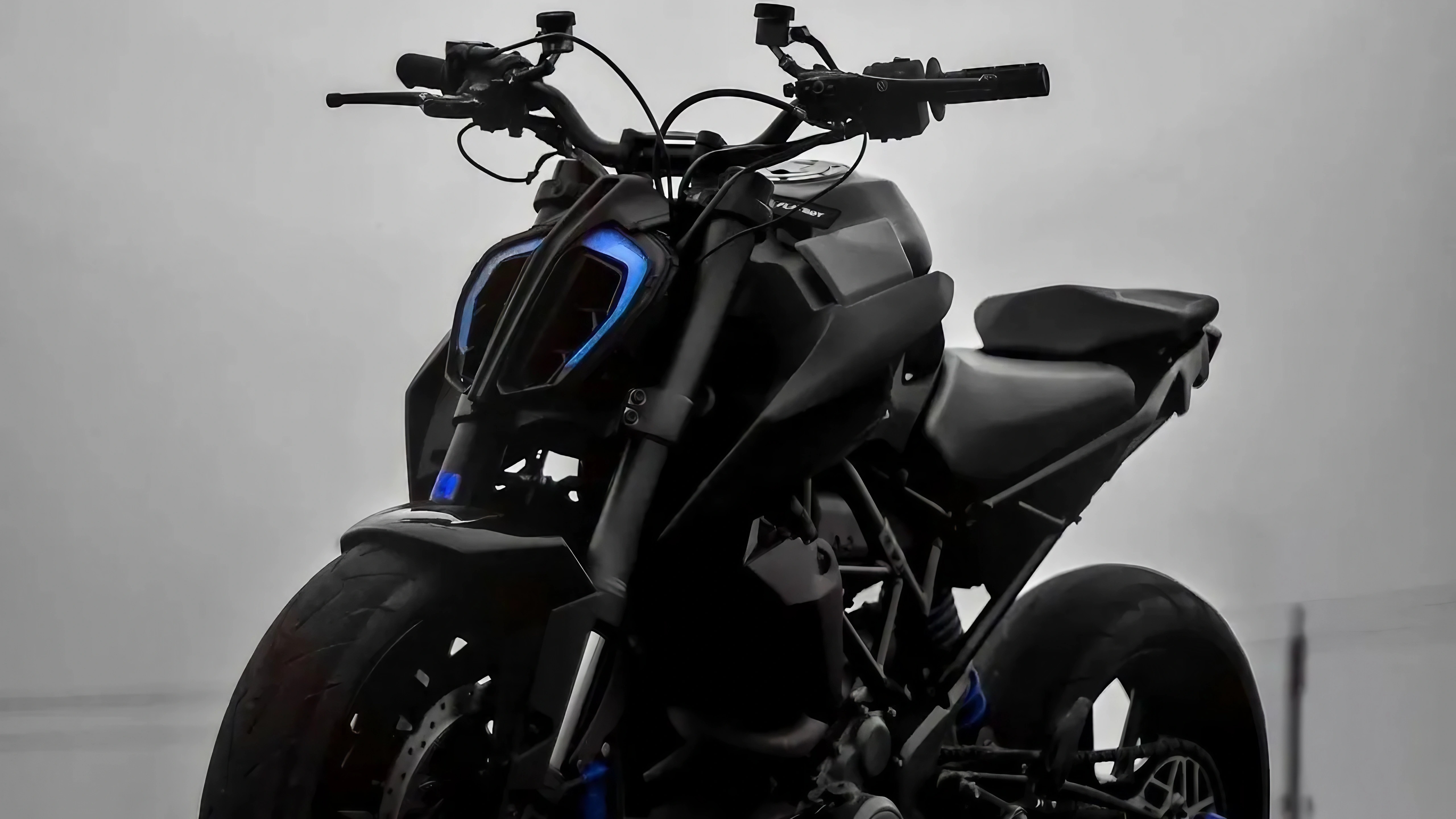 Ktm Duke 390 Modified Black Wallpaper Download