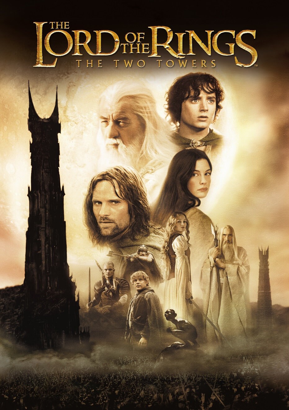 The Lord of the Rings the Two Towers J.R.R. Tolkien Tale Movie