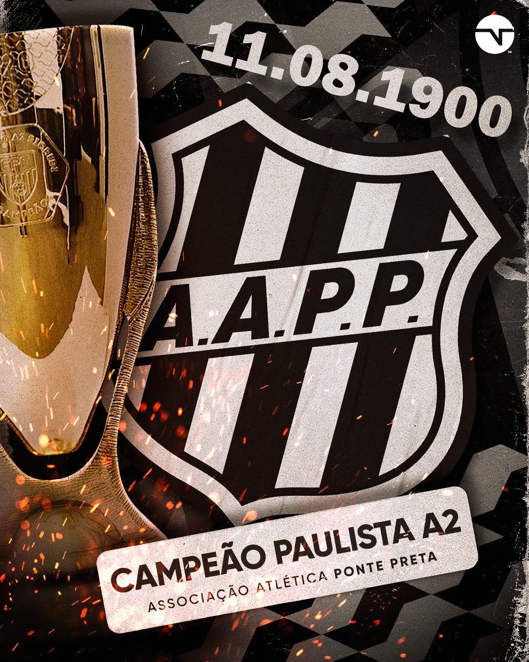 TNT Sports BR - É CAMPEÃ! Líder de ponta a ponta, a Ponte Preta coroa a grande campanha no Paulistão Série A2 com o título! Parabéns, Macaca!