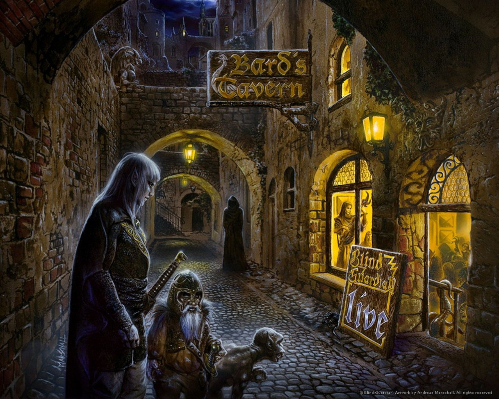 Tavern Wallpaper. Nerdy wallpaper, Fantasy town, Bard