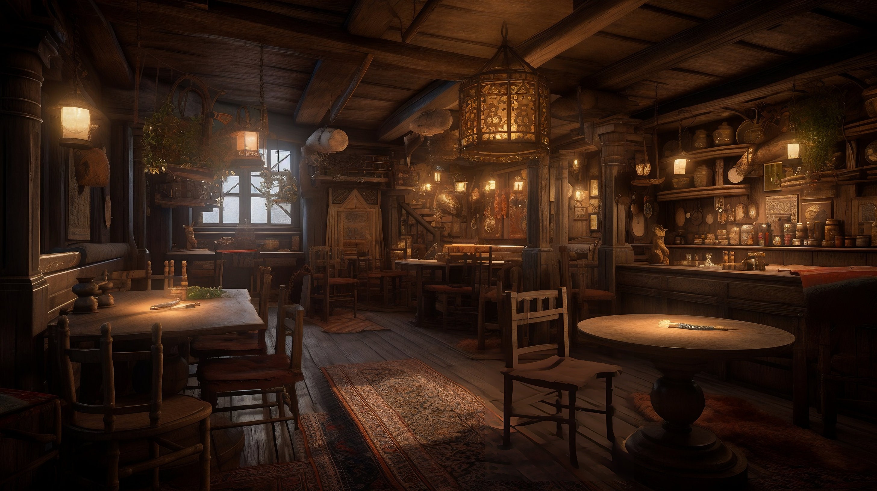 Medieval Tavern Wallpaper Bundle