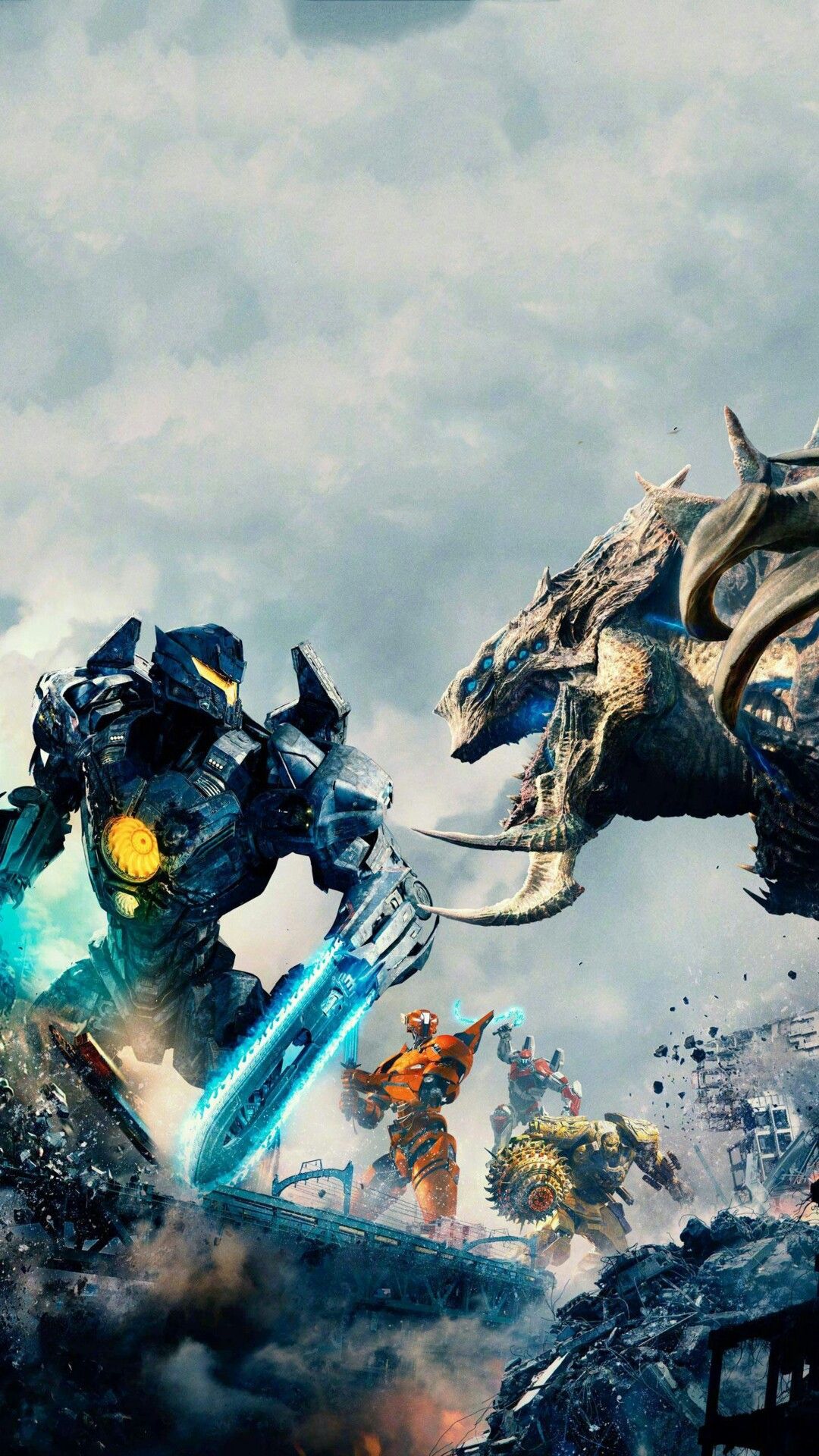 Jaegers vs Mega Kaiju. Pacific rim, HD wallpaper, Wallpaper