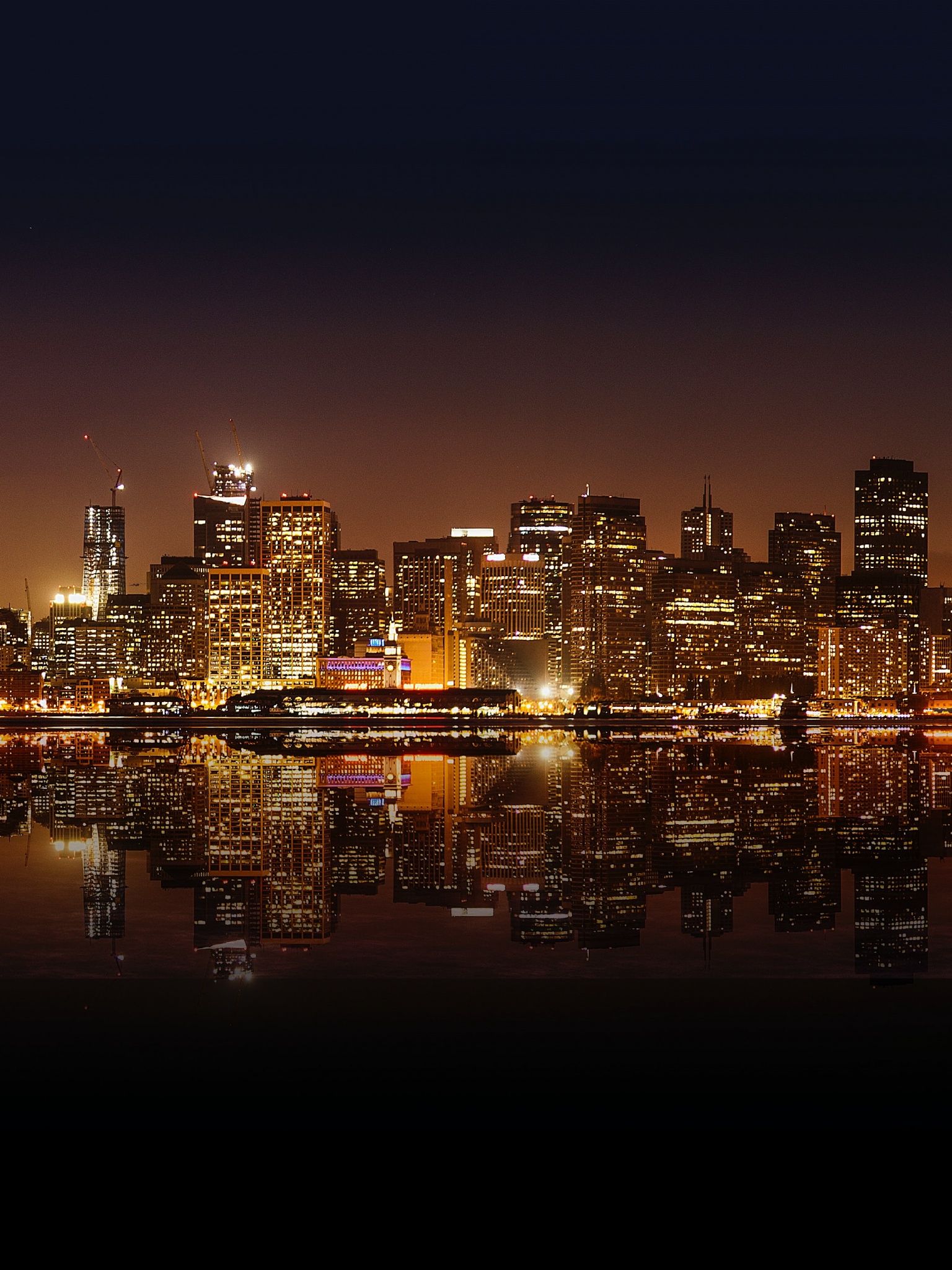 San Francisco City Wallpaper 4K, Skyline, United States