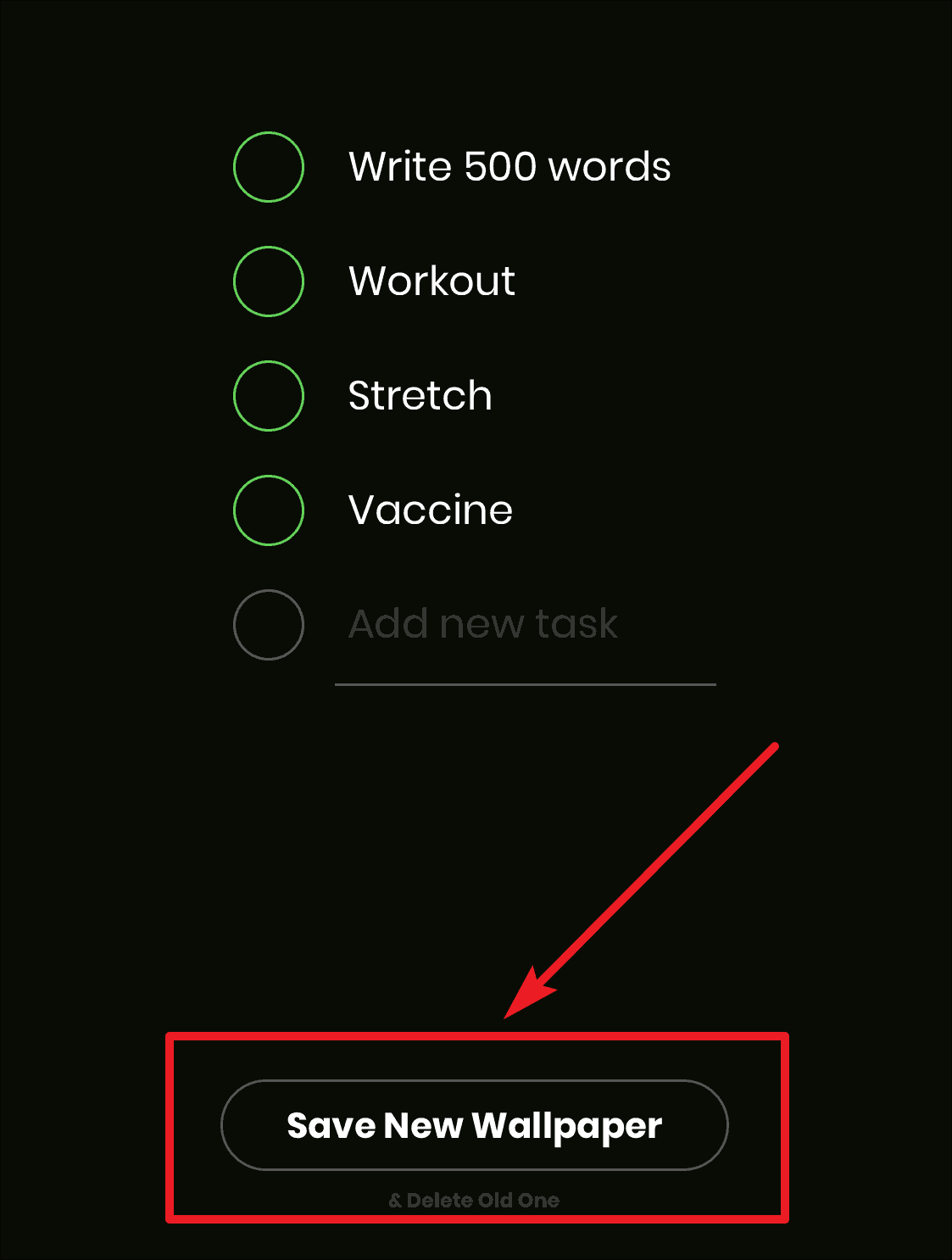 How To Create Wallpaper With To Do Lists On IPhone