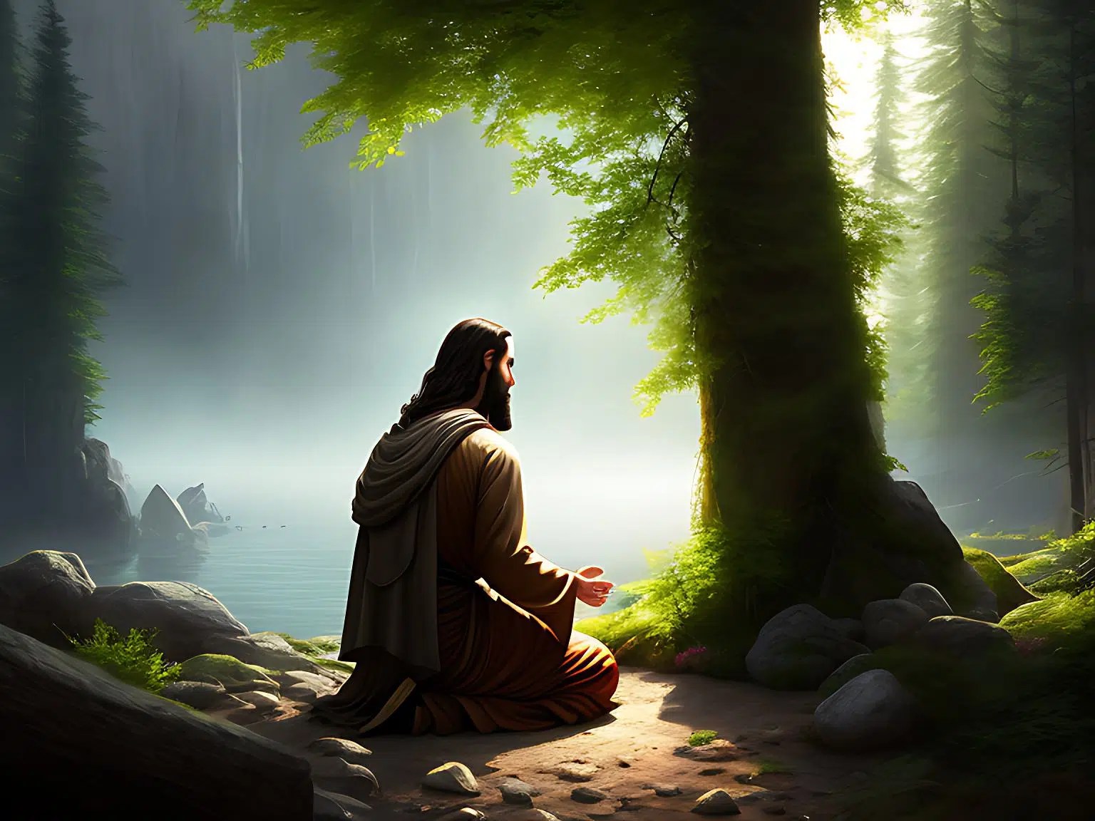 How often did Jesus spend entire nights in prayer?