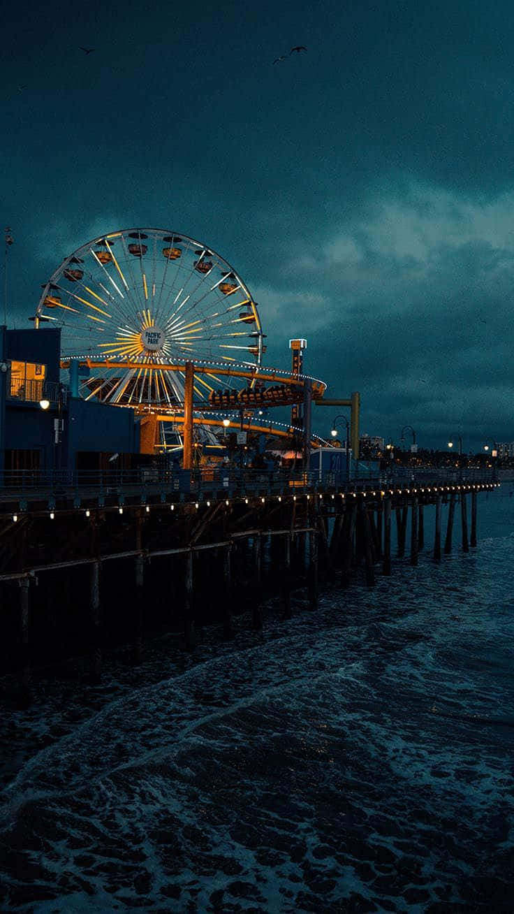 Download Los Angeles iPhone Screensaver Wallpaper