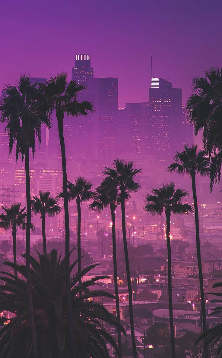 Los Angeles Vice City. Cityscape wallpaper, Scenery wallpaper, Sky aesthetic