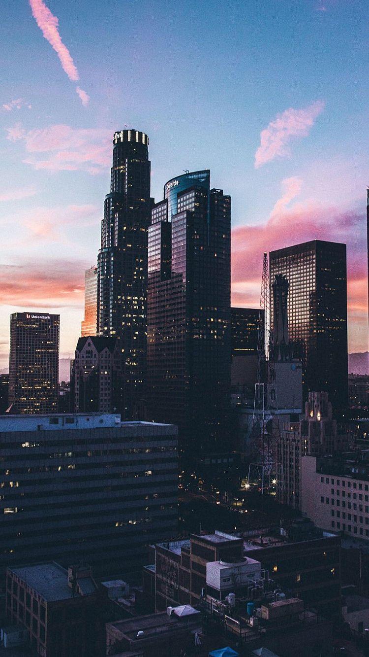 Los Angeles City iPhone Wallpaper Free Los Angeles City iPhone Background