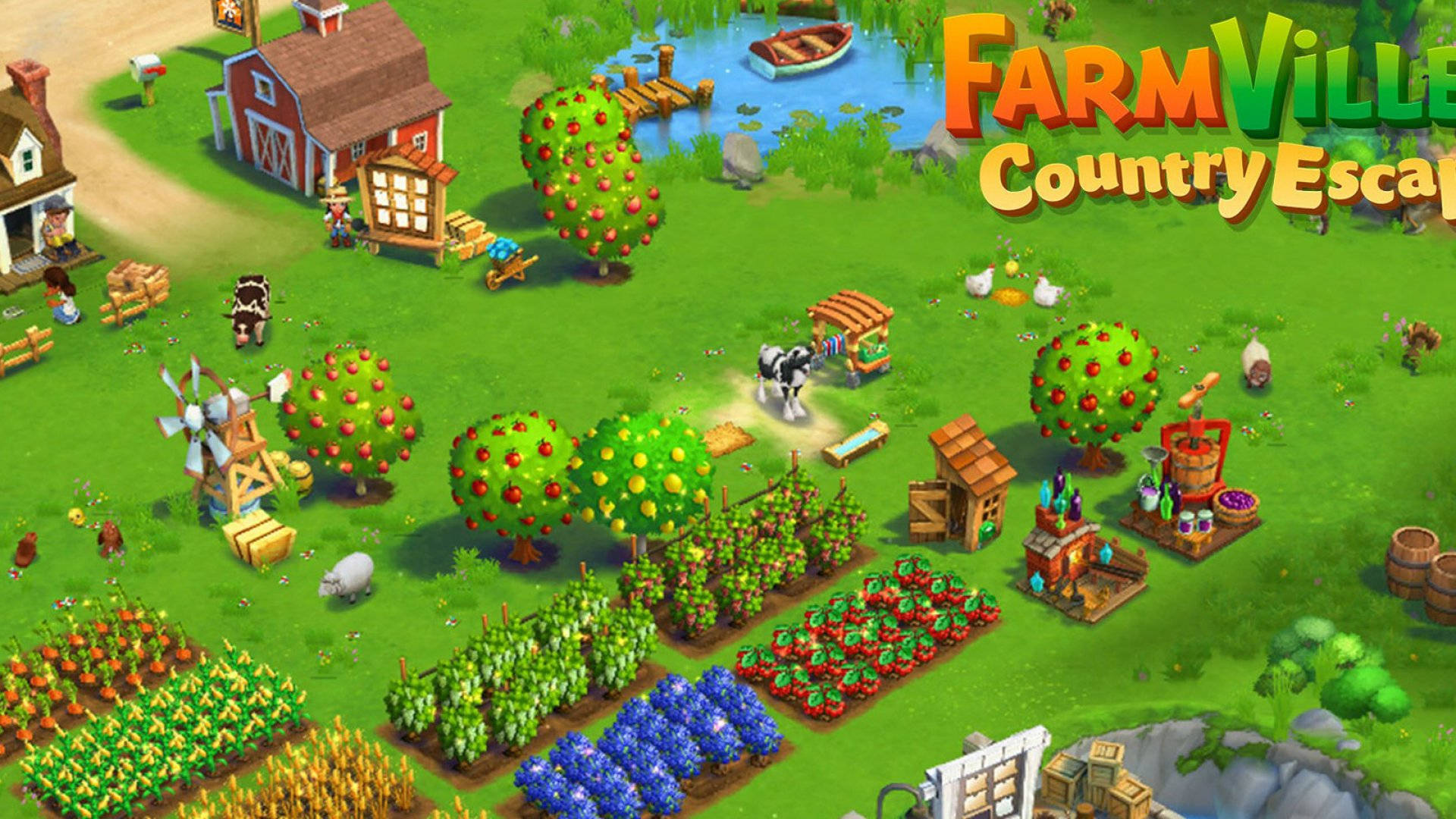 Download Poster Farmville Wallpaper
