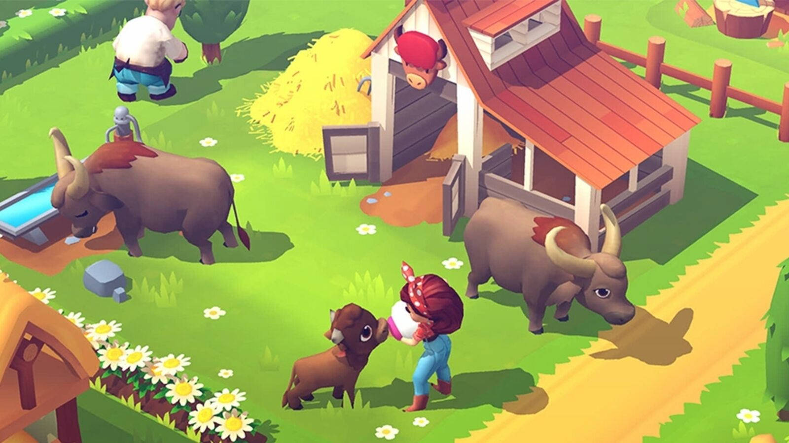 Download Farmville Carabao Wallpaper