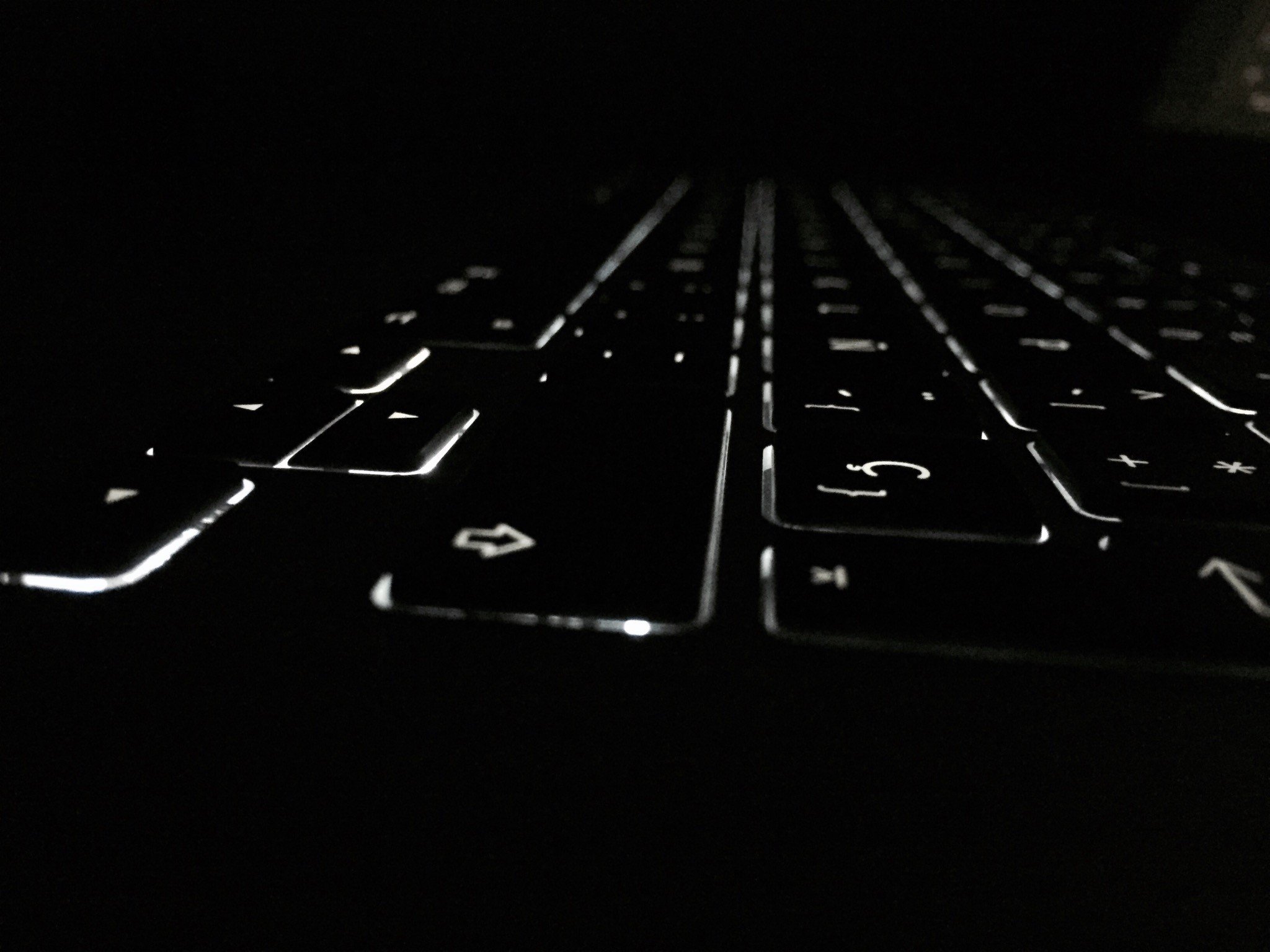 dark, Keyboards, Macro, Lights HD Wallpaper / Desktop and Mobile Image & Photo