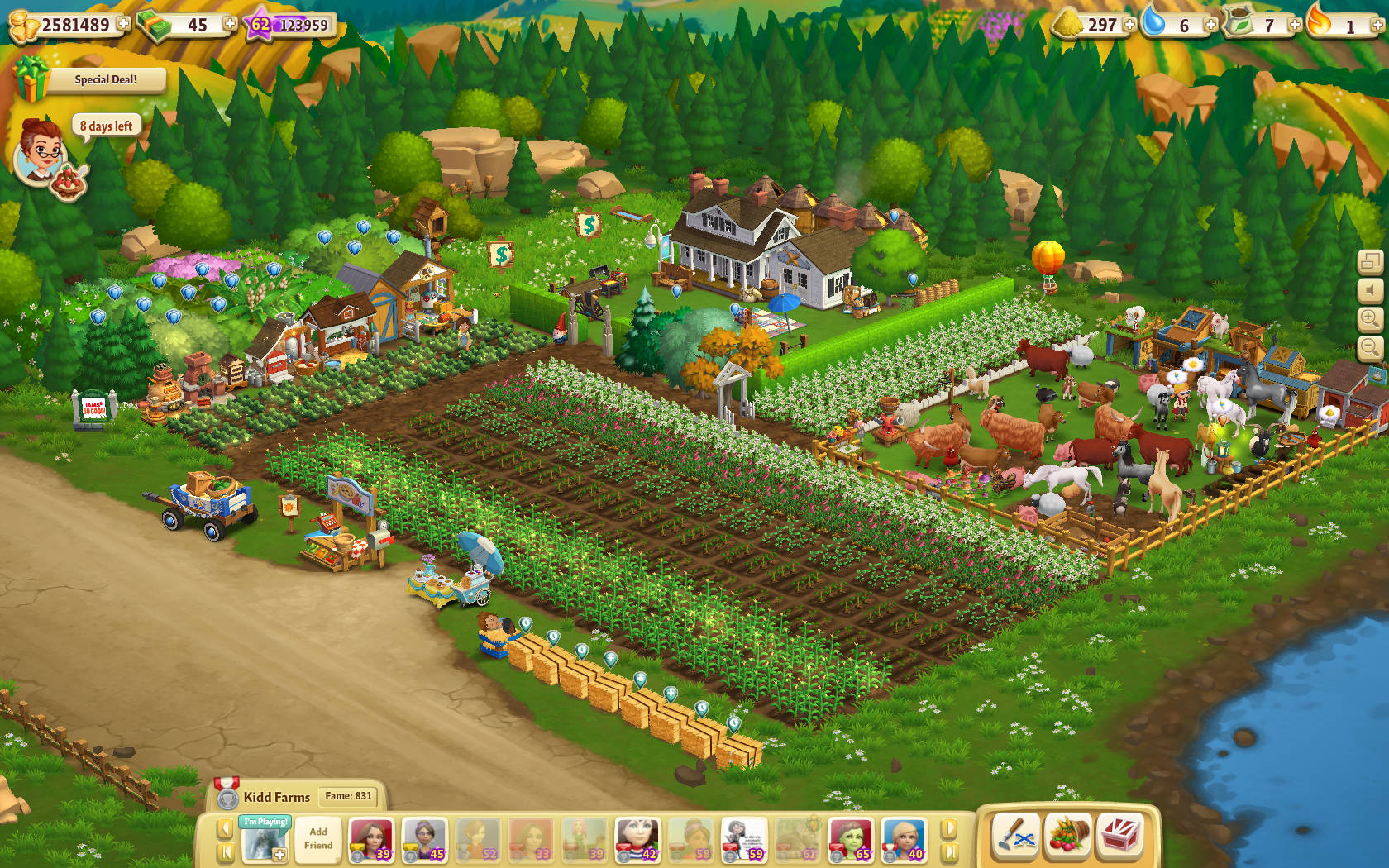 Download Animals Farmville Wallpaper