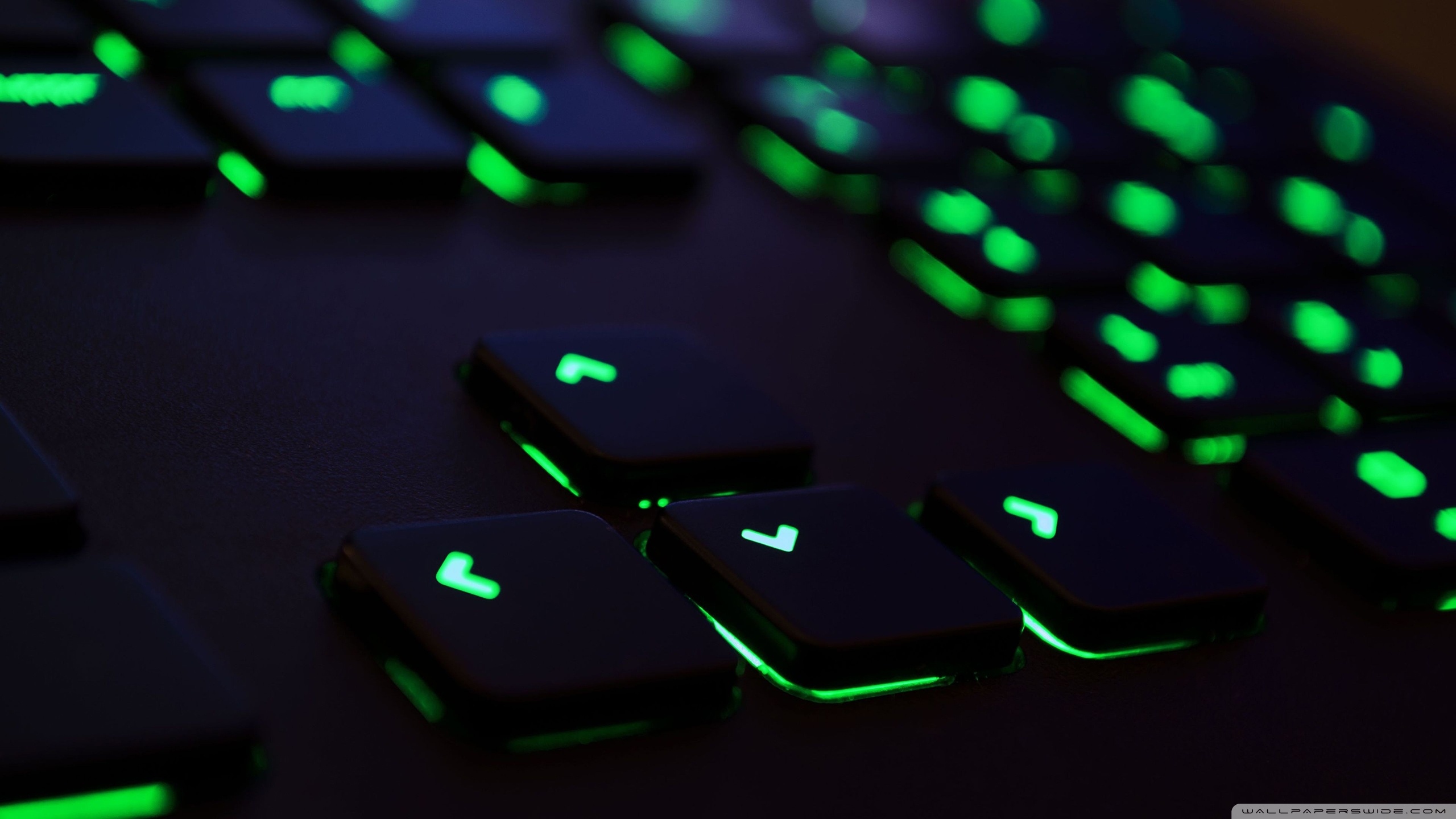 Black led keyboard Wallpaper Download