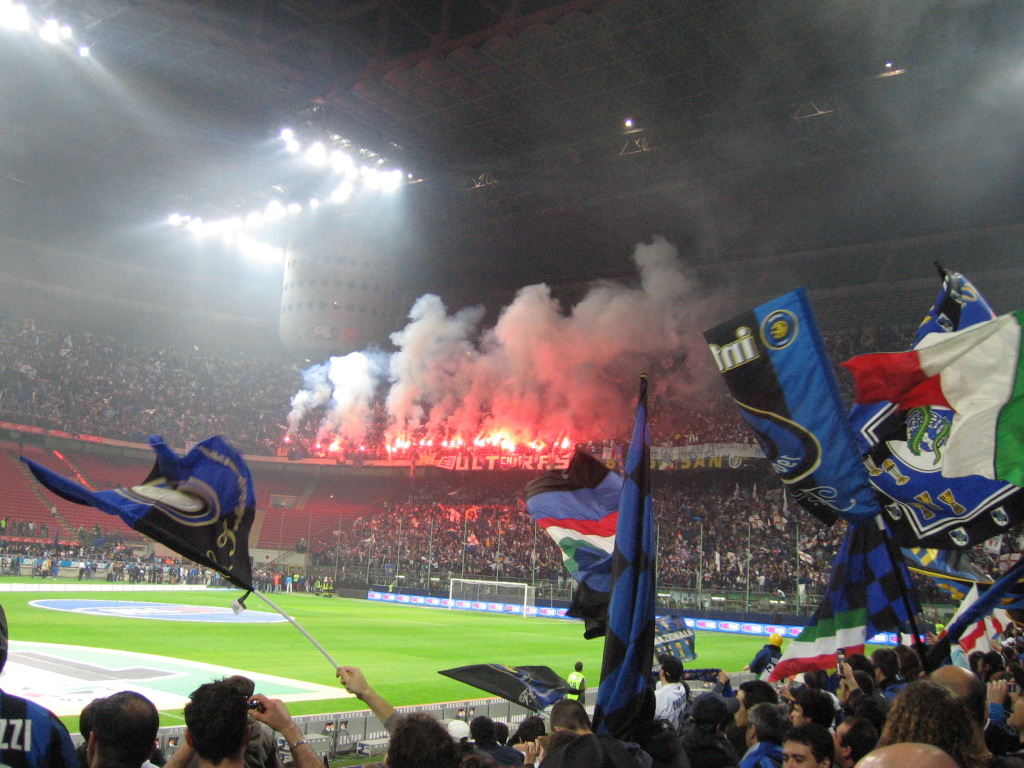 Coreografie Curva Nord Milano