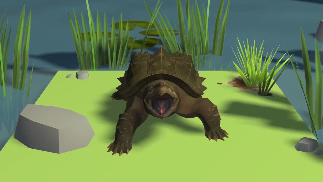 Eco species coming to Eco: the alligator snapping turtle Snapping Turtles will reside in the wetlands biome. Our Turtle is based on the real Alligator Snapping Turtle species, which