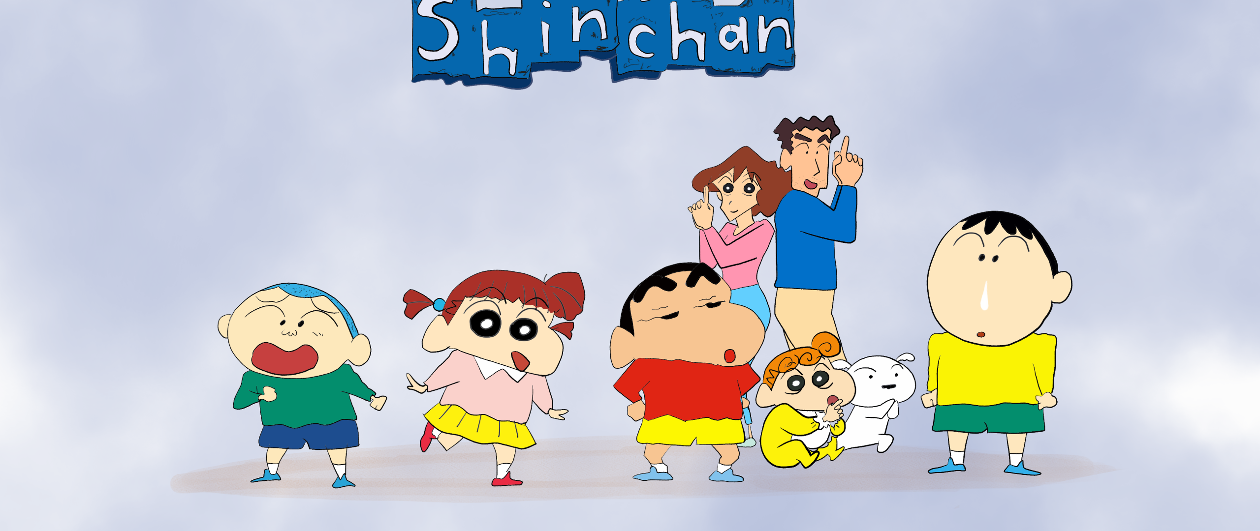 Shin Chan Wallpaper 4K, Shinchan Nohara, Mitsy Nohara