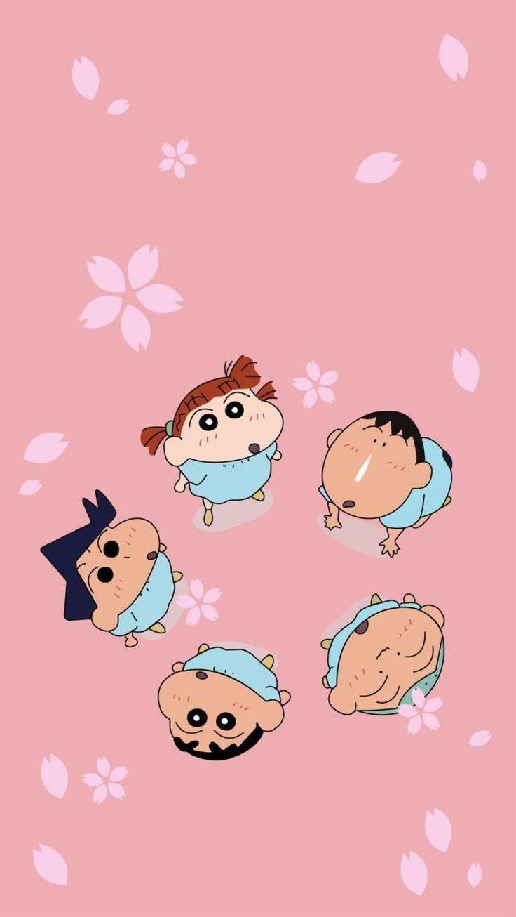 Shin Chan and Friends Wallpaper Free Shin Chan and Friends Background
