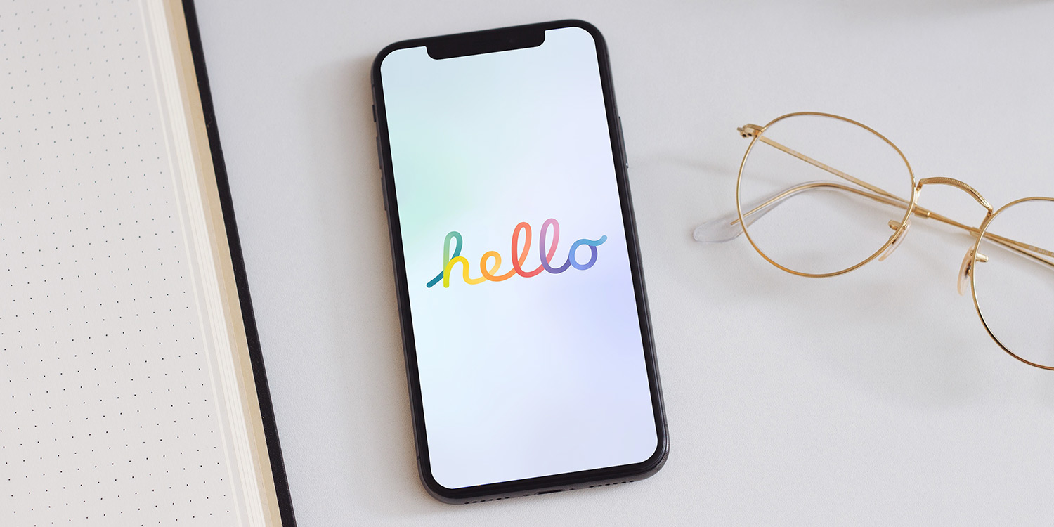 Apple Wallpaper Hello