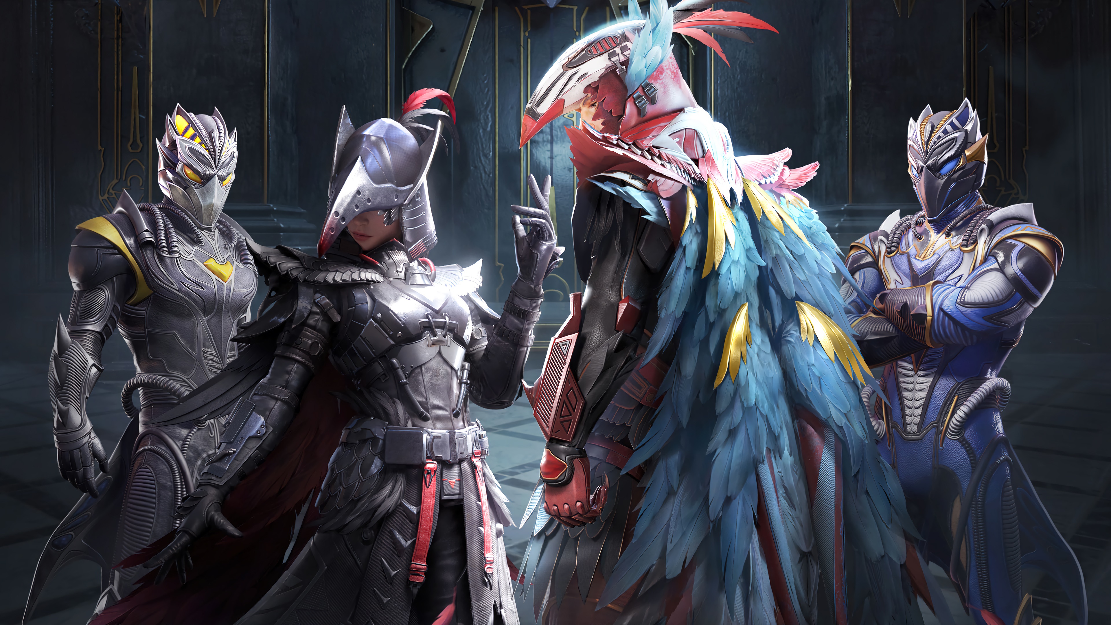 pubg, mobile, blood raven, x suit, set, outfit, 4k, pc Gallery HD Wallpaper