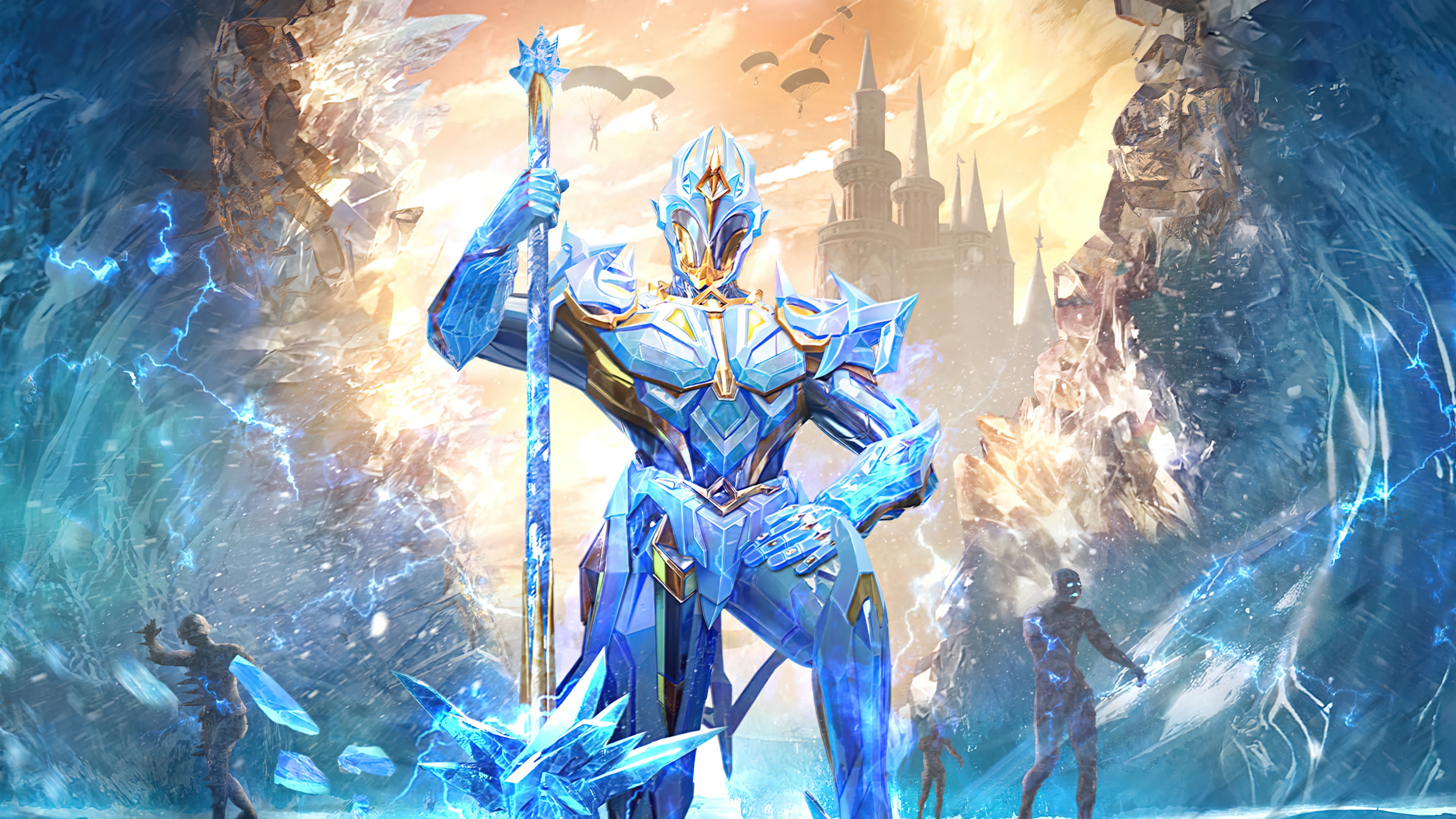 pubg, mobile, game, avalance, x, suit, 4k Gallery HD Wallpaper