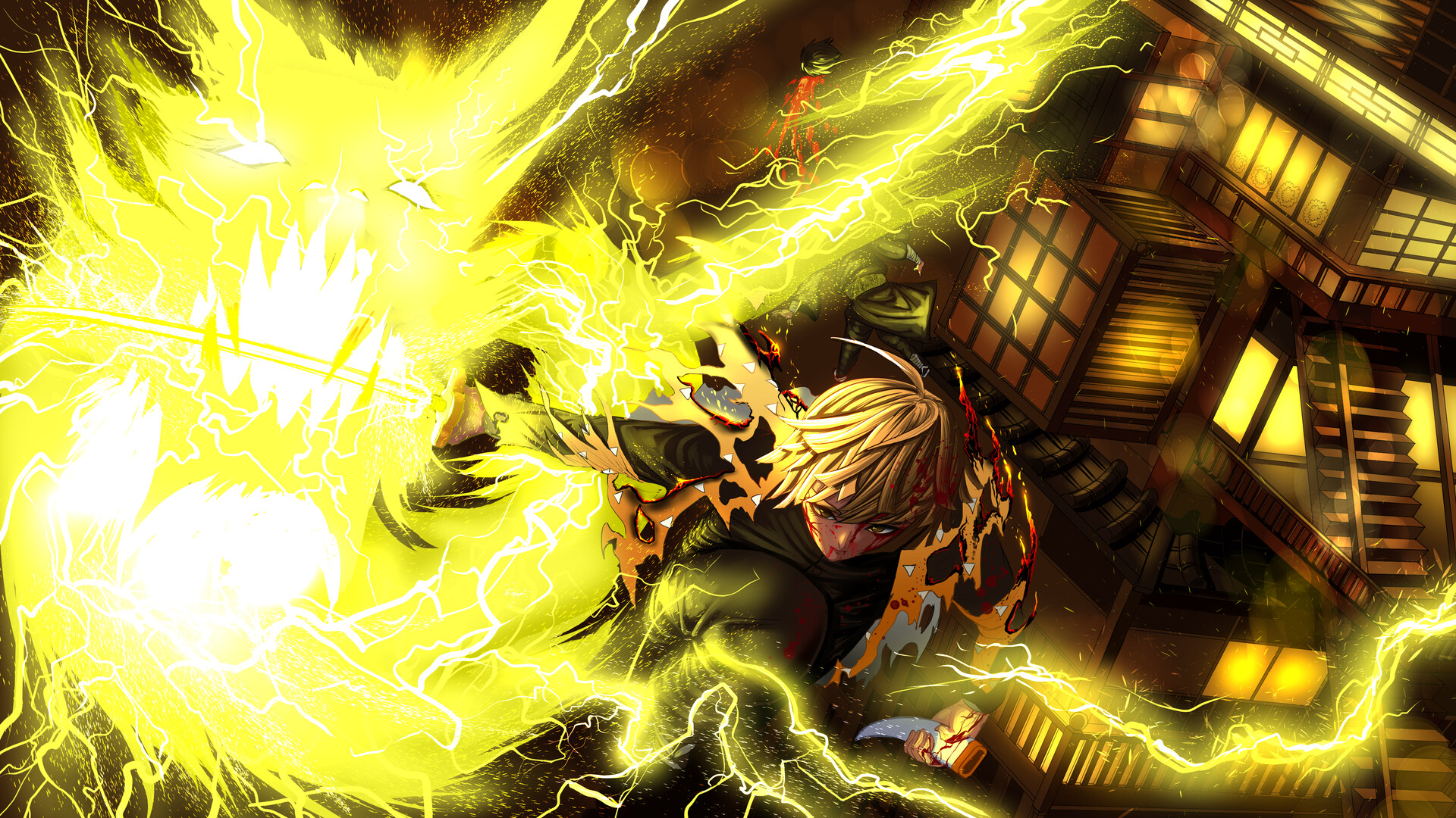Poa lee Slayer: Kimetsu no Yaiba god of flame thunder