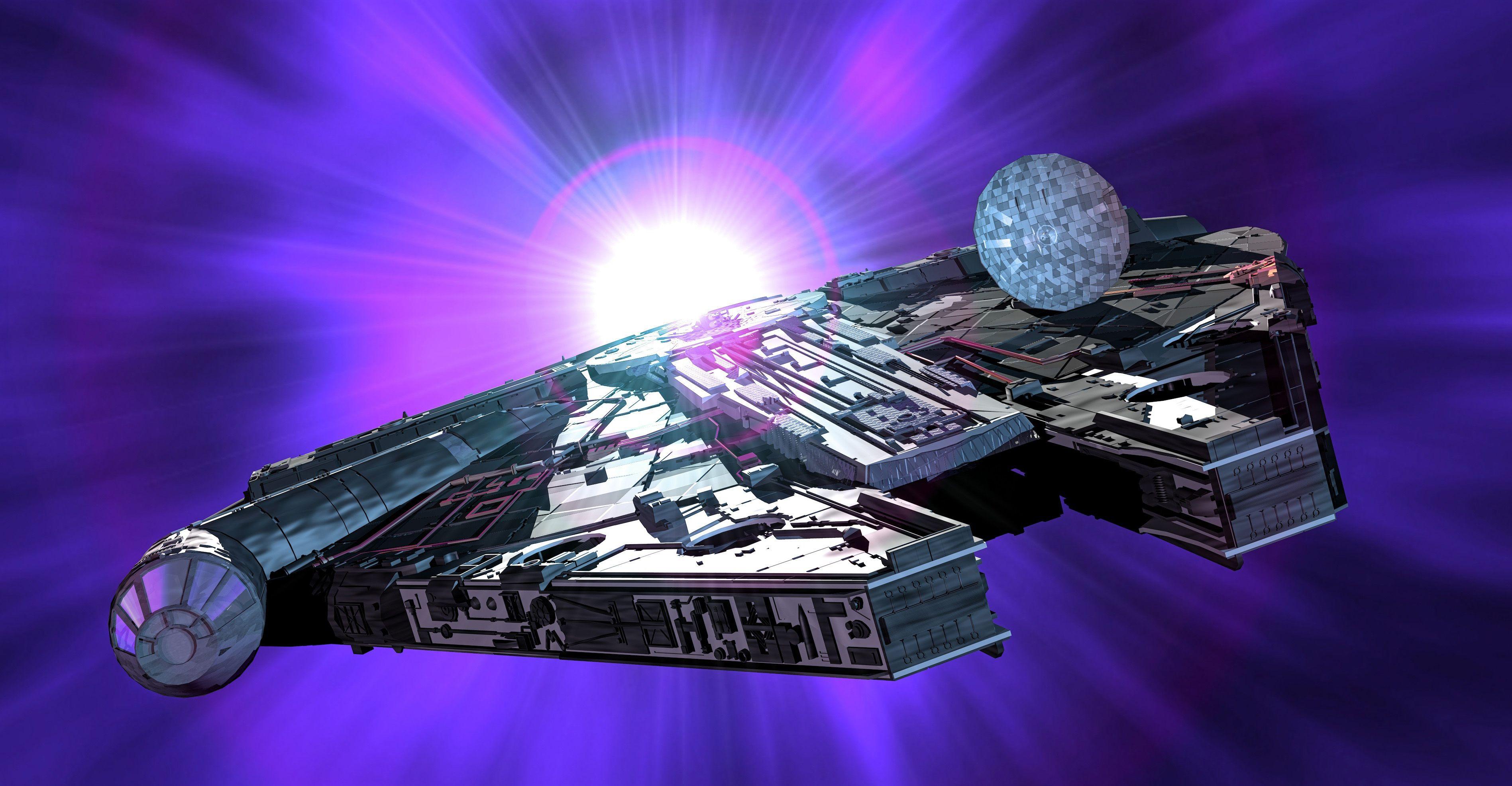 Star Wars Purple Wallpaper