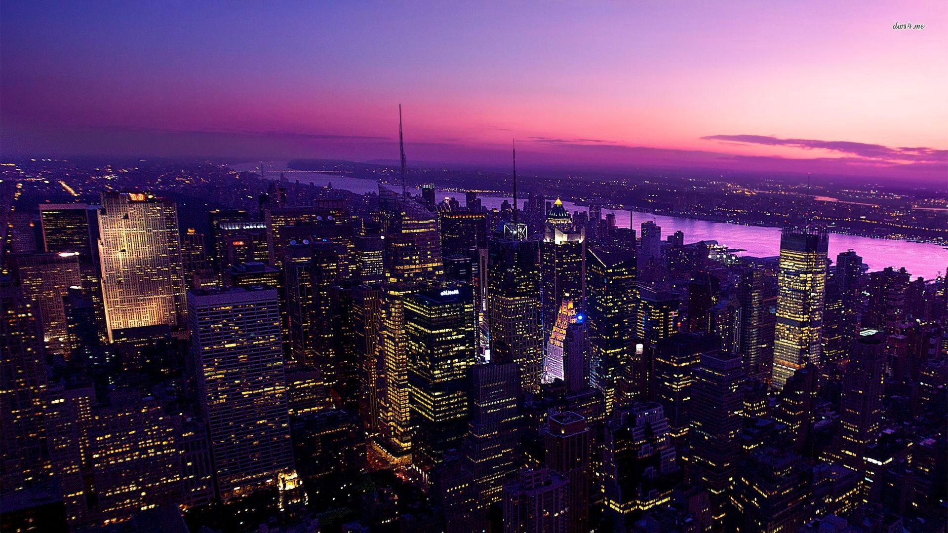 New York At Night Wallpaper