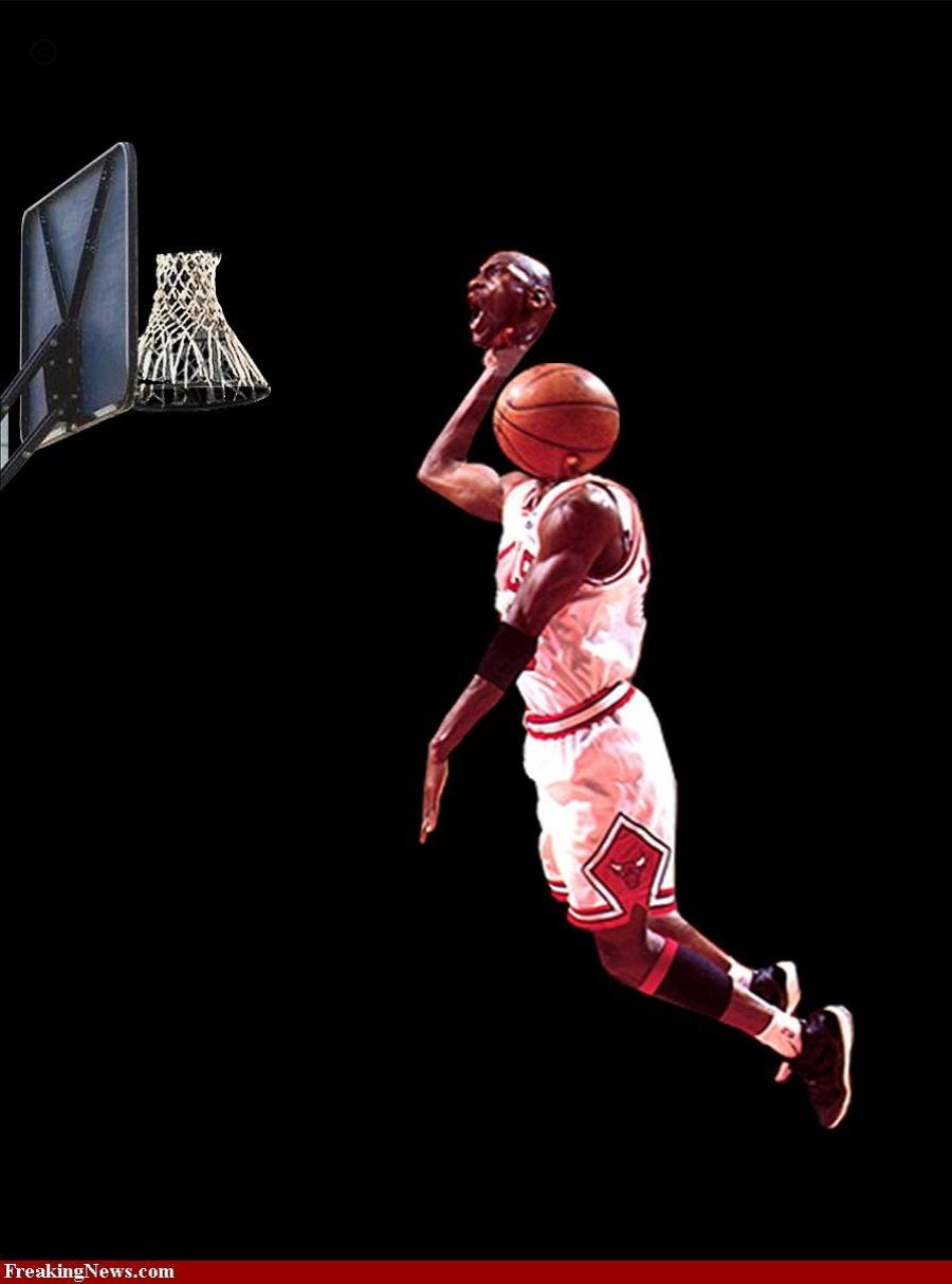 Michael Jordan Dunk Wallpaper. 照片图像