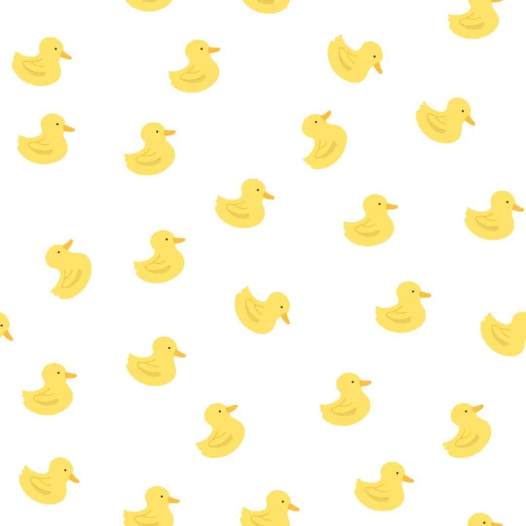 Yellow Duck Wallpaper And Stick Or Non Pasted