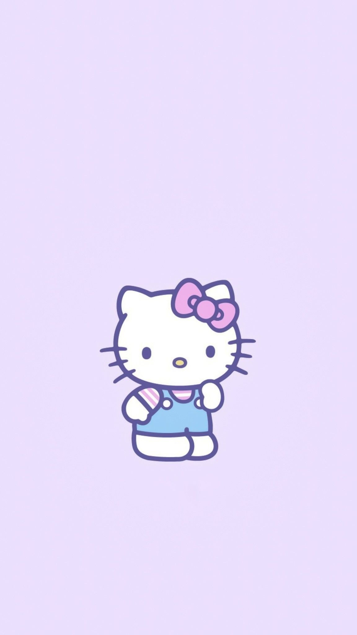 purple hello kitty wallpaper