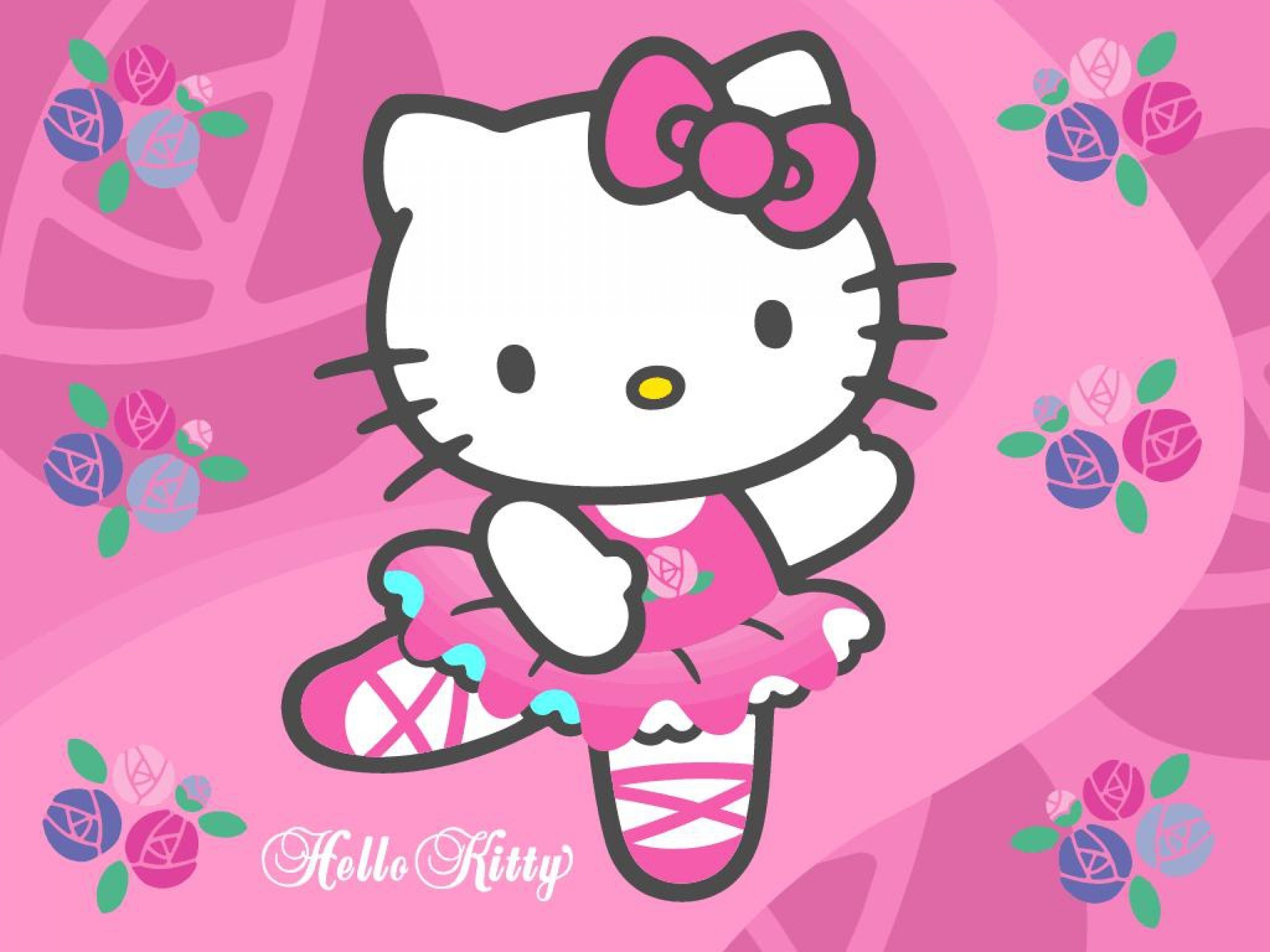 Purple Hello Kitty Wallpaper