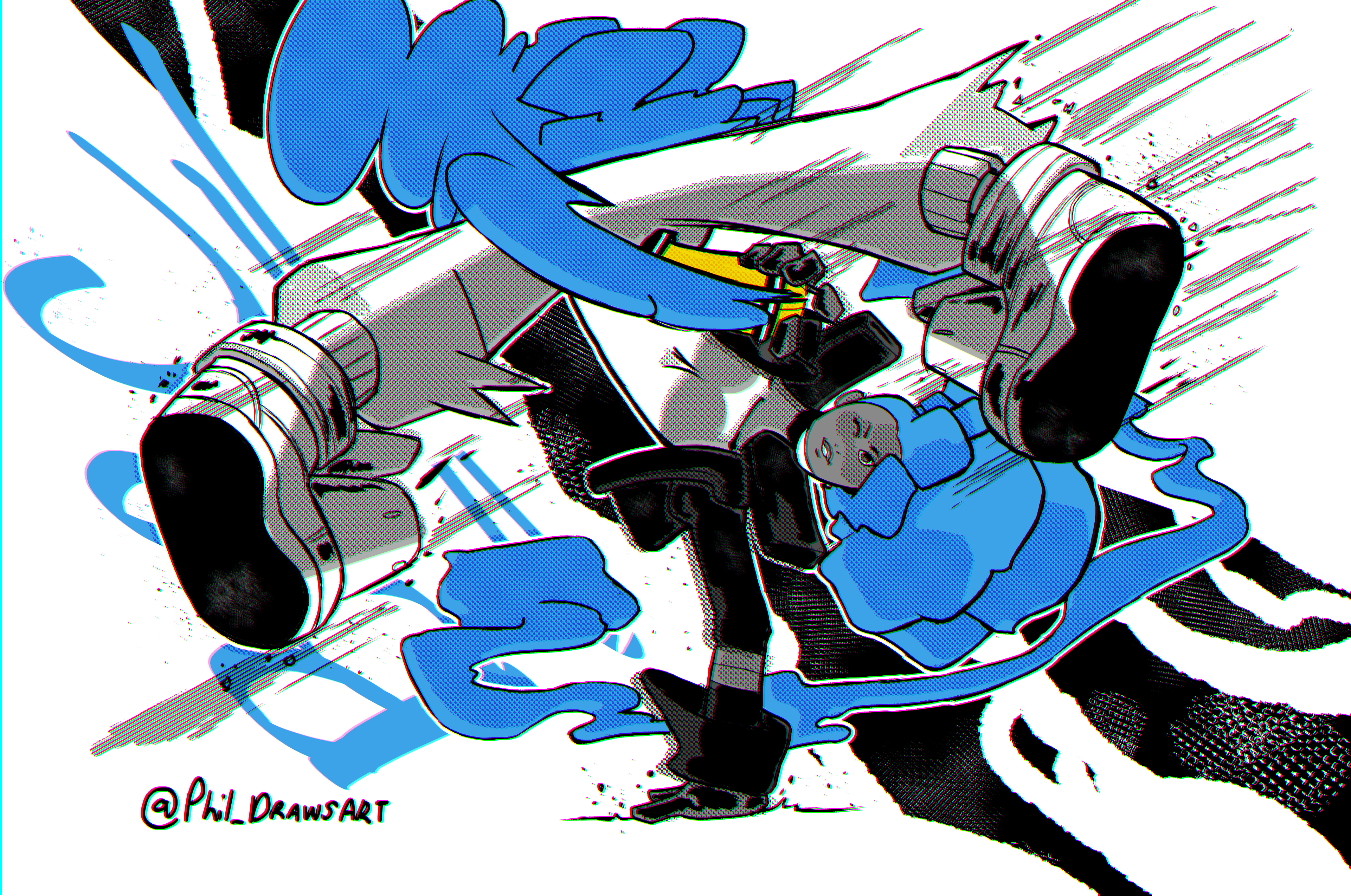 Bomb Rush Cyberfunk 002 by philloboy on Newgrounds