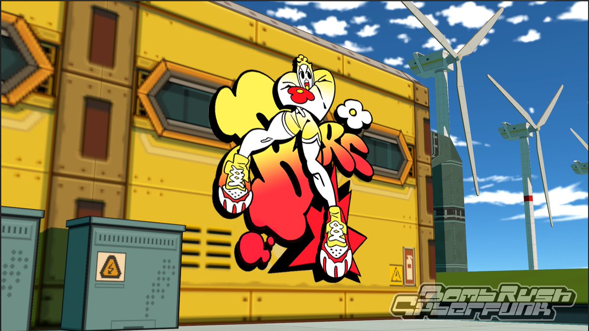 Team Reptile your piece in Bomb Rush Cyberfunk. Check