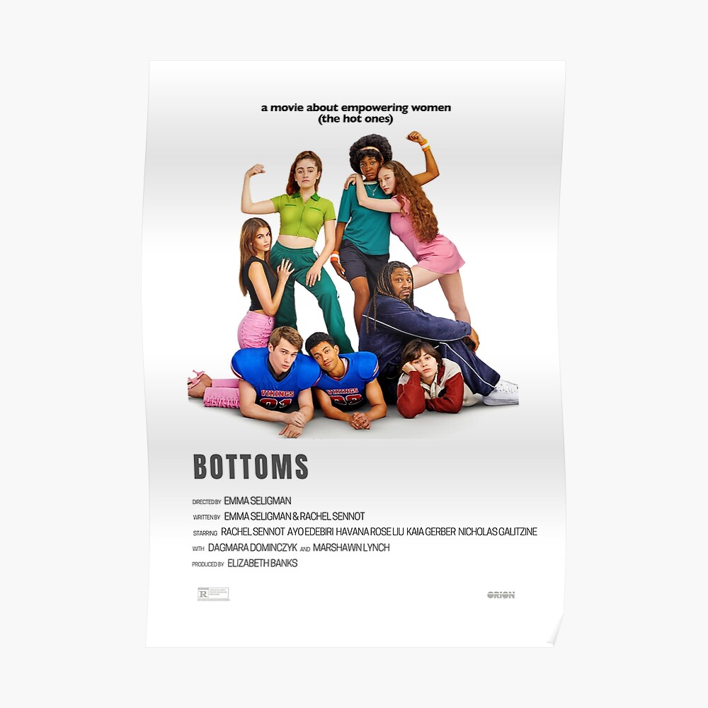 Bottoms Movie Poster Sticker