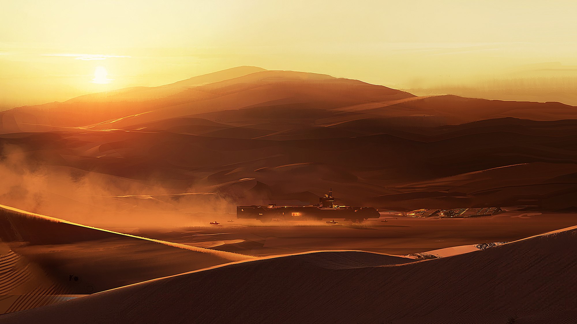 Beautiful environmental concept art