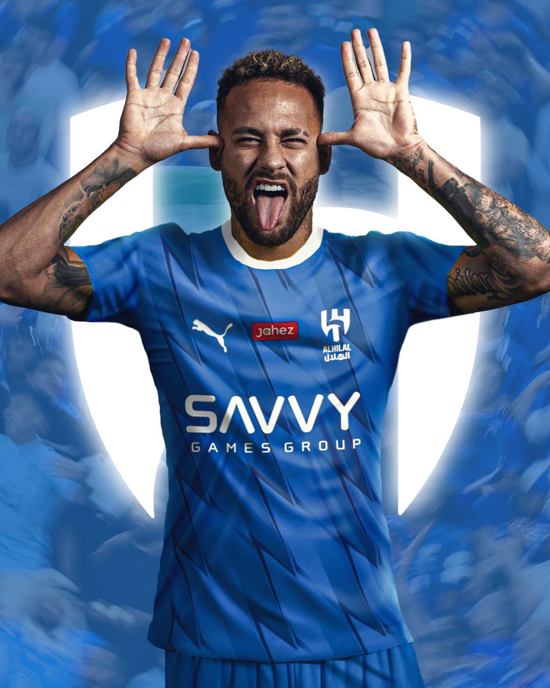Neymar Al Hilal wallpaper