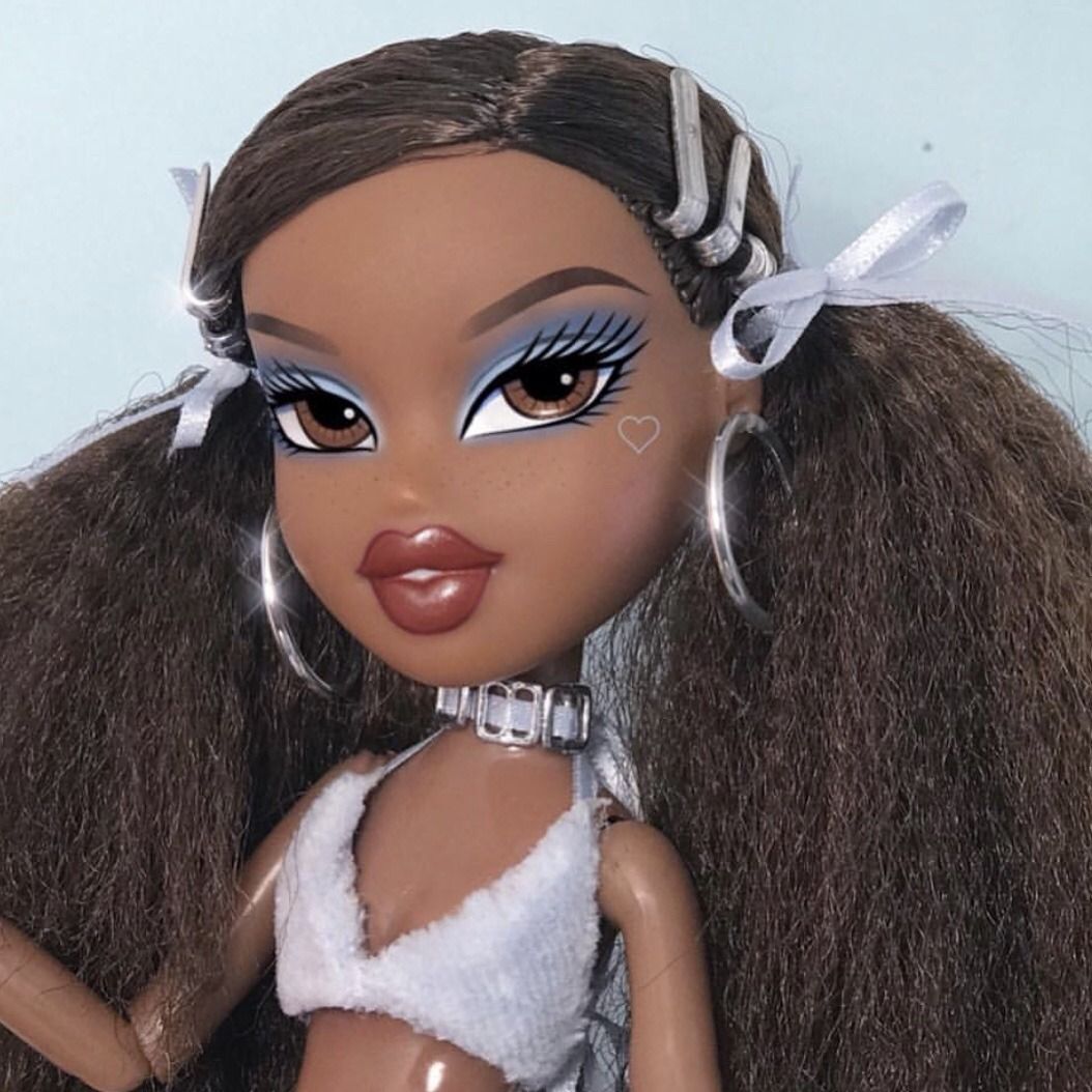 bratz icons. Bratz doll makeup, Black bratz doll, Doll aesthetic